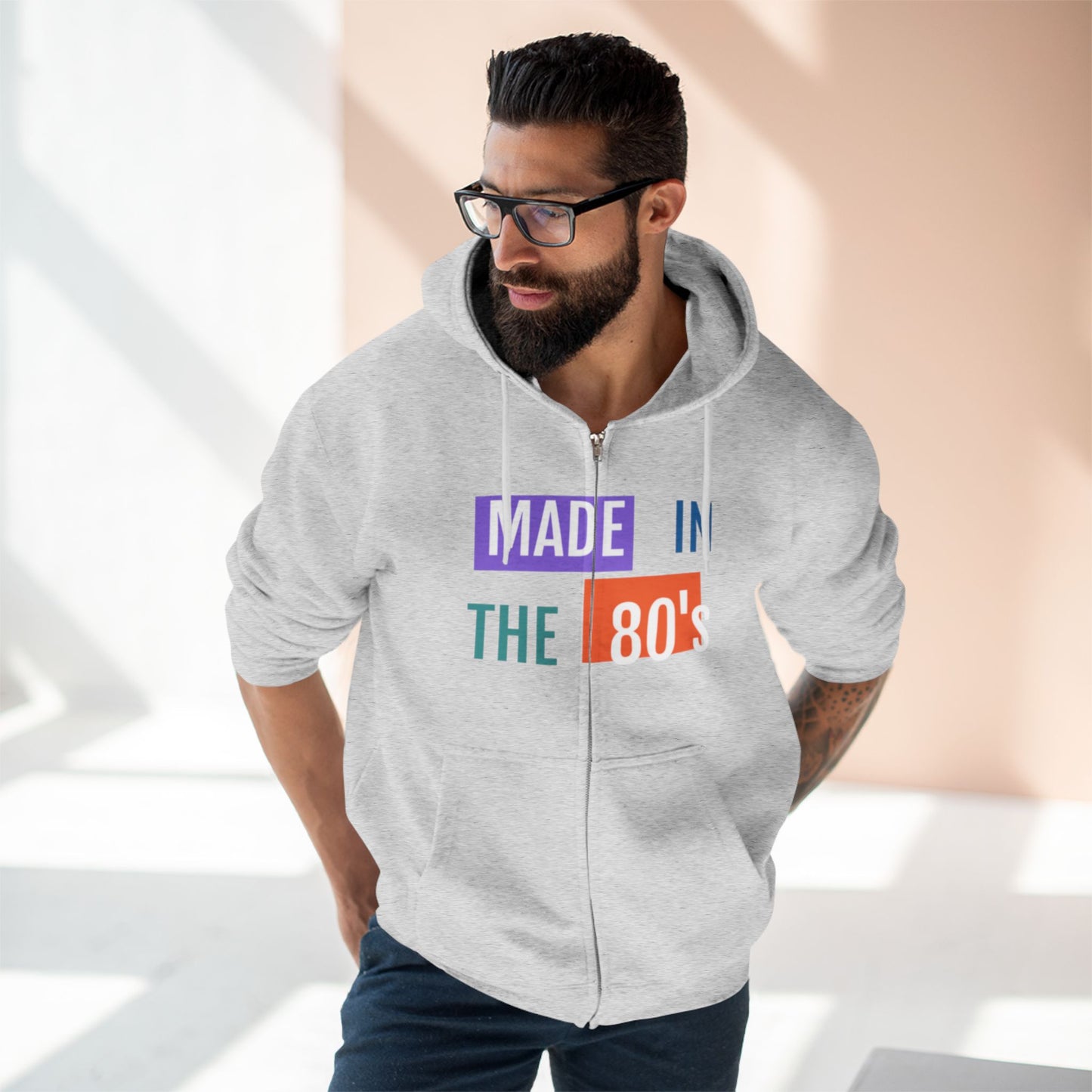 Cozy Unisex Zip Hoodie - Wholeness Design