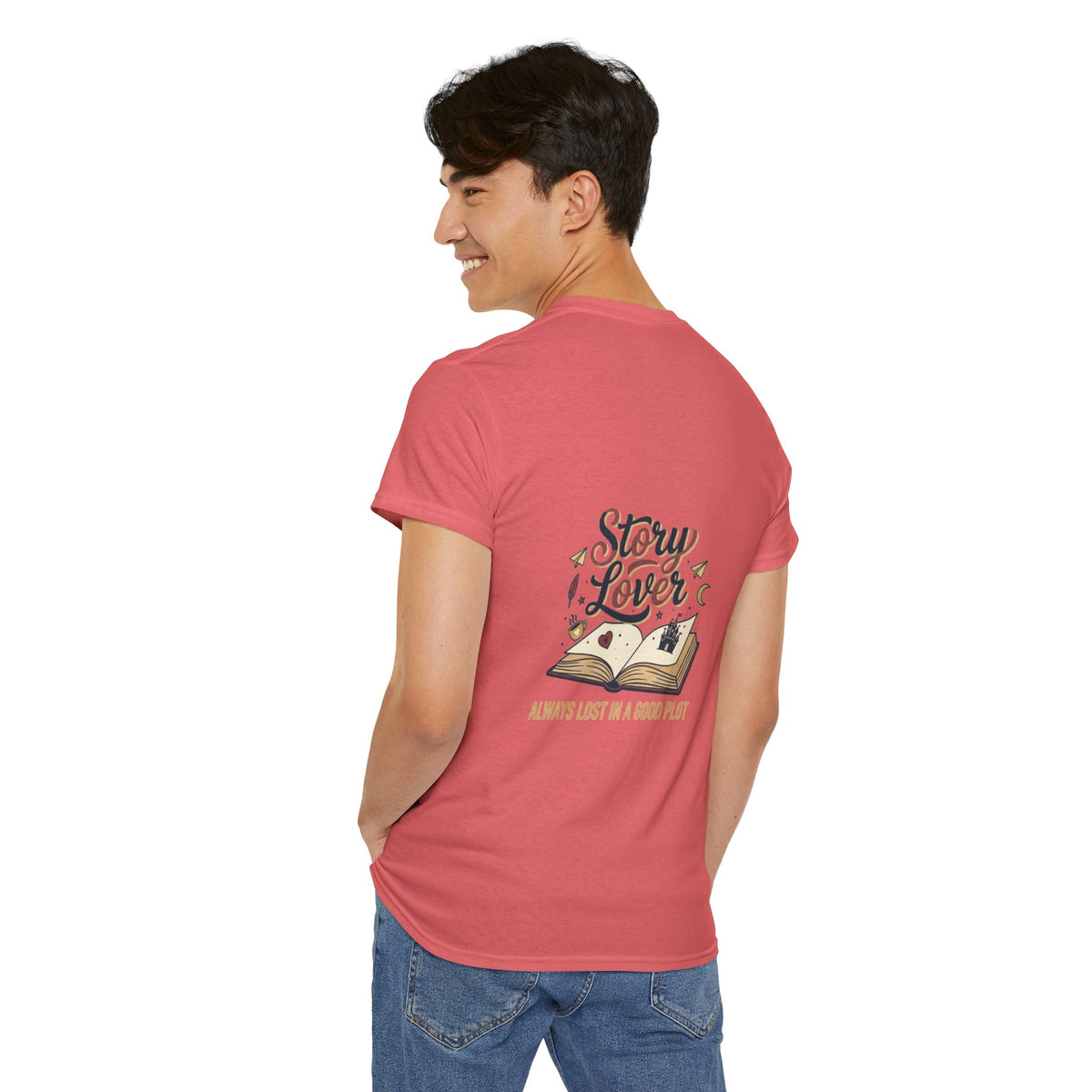 Love Story T-Shirt — 'Love Story' Floral Heart Romance Tee