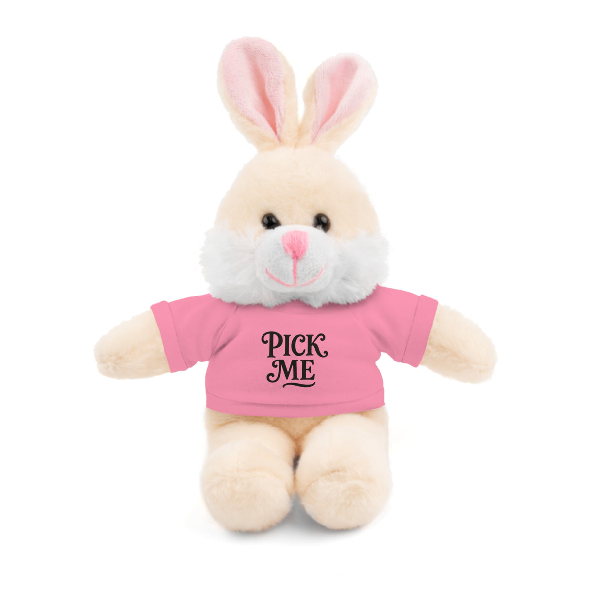 Pick Me Plush Bear with Tee — Cute Stuffed Animal Gift