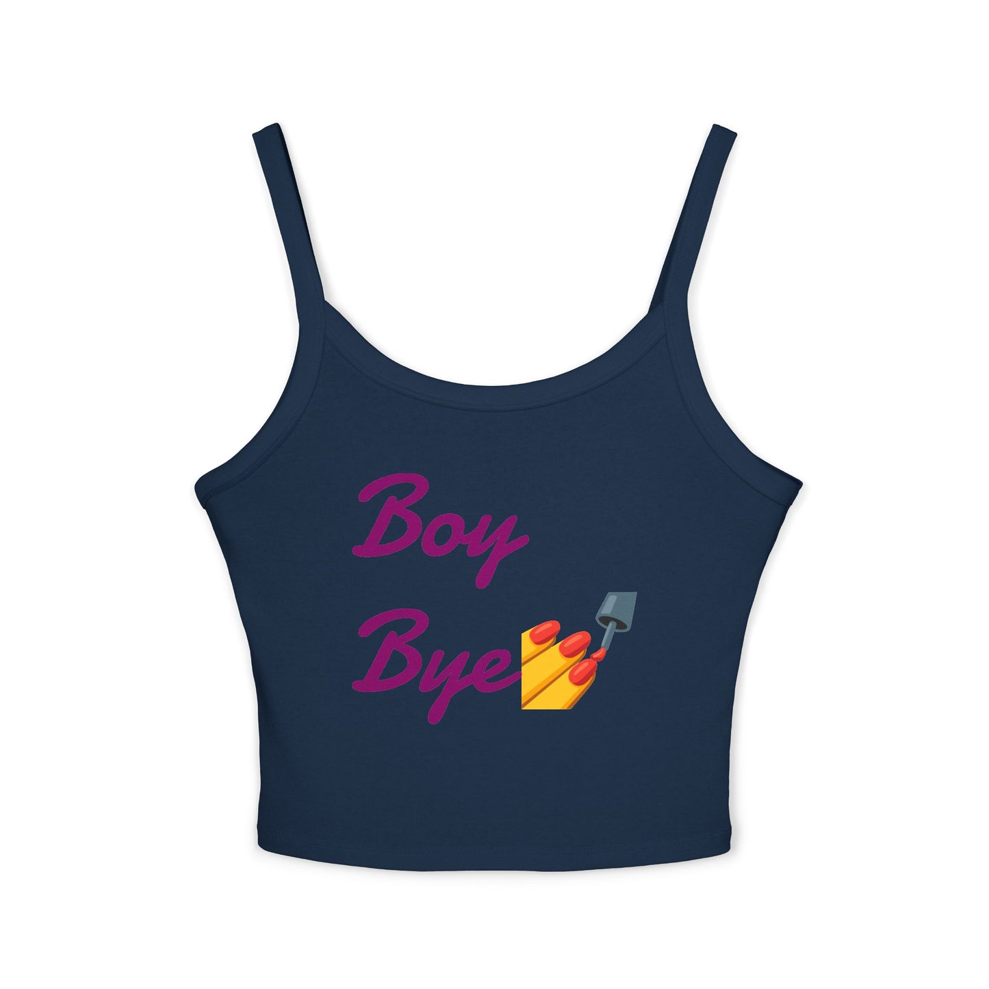 Chic Women's Tank Top with "boy bye"