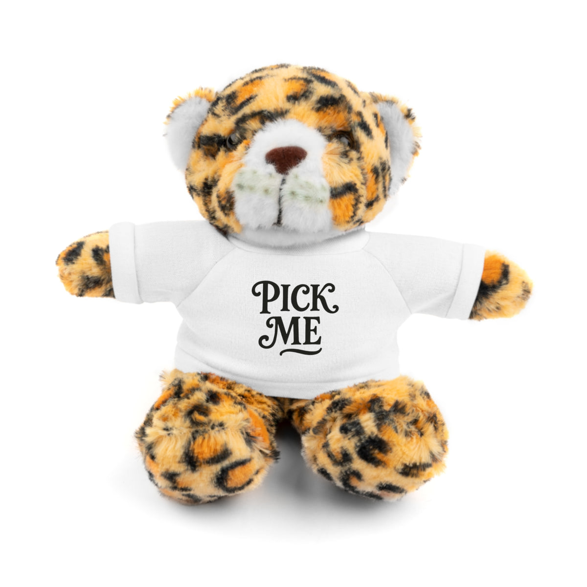 Pick Me Plush Bear with Tee — Cute Stuffed Animal Gift