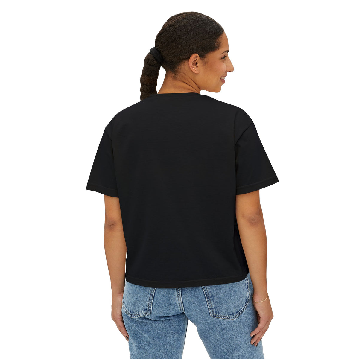 "Still Choosing You" Women's Boxy Tee – Positive Graphic Crop T-Shirt