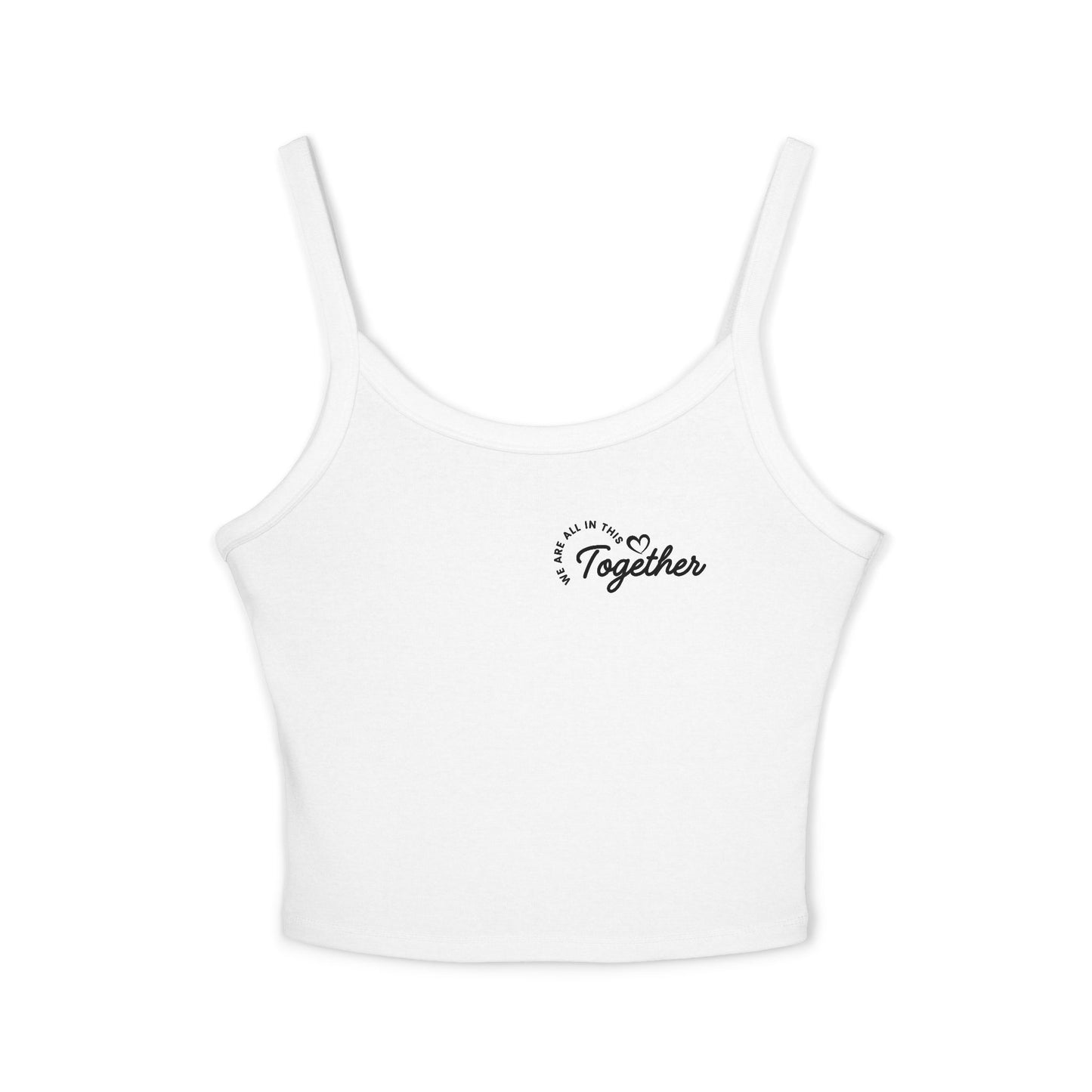 Together Heart Crop Tank Top