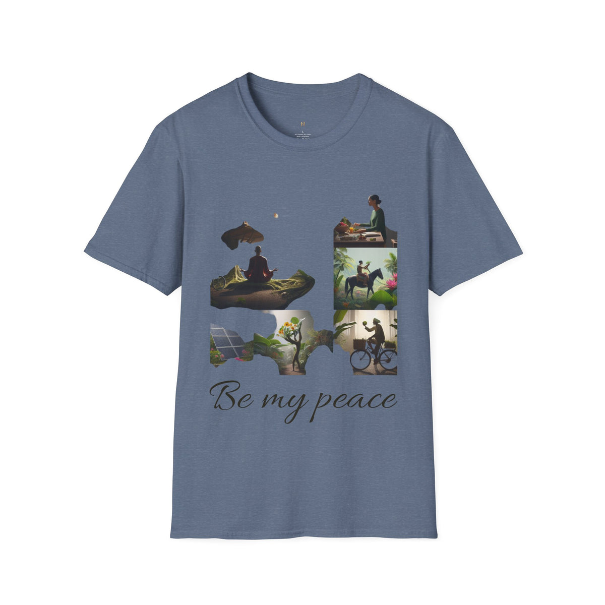 Be My Peace T-Shirt — Calming Nature & Mindfulness Graphic Tee