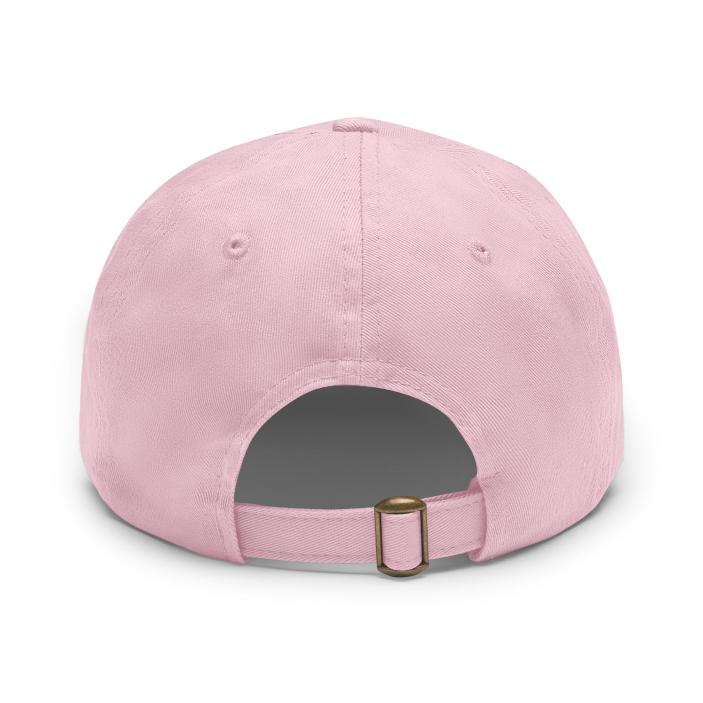 Super Dad Leather Patch Dad Hat — Embroidered 'SUPER' Cap