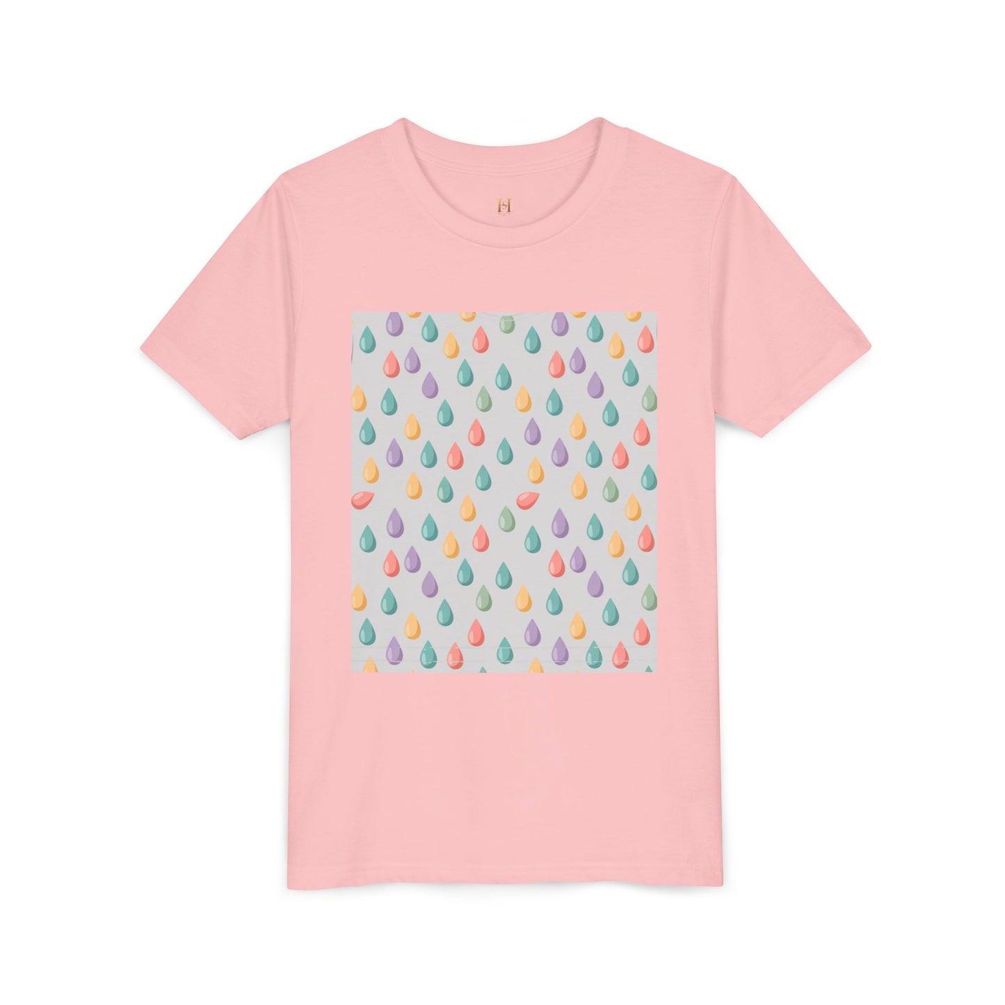 Colorful Water Droplet Youth Tee