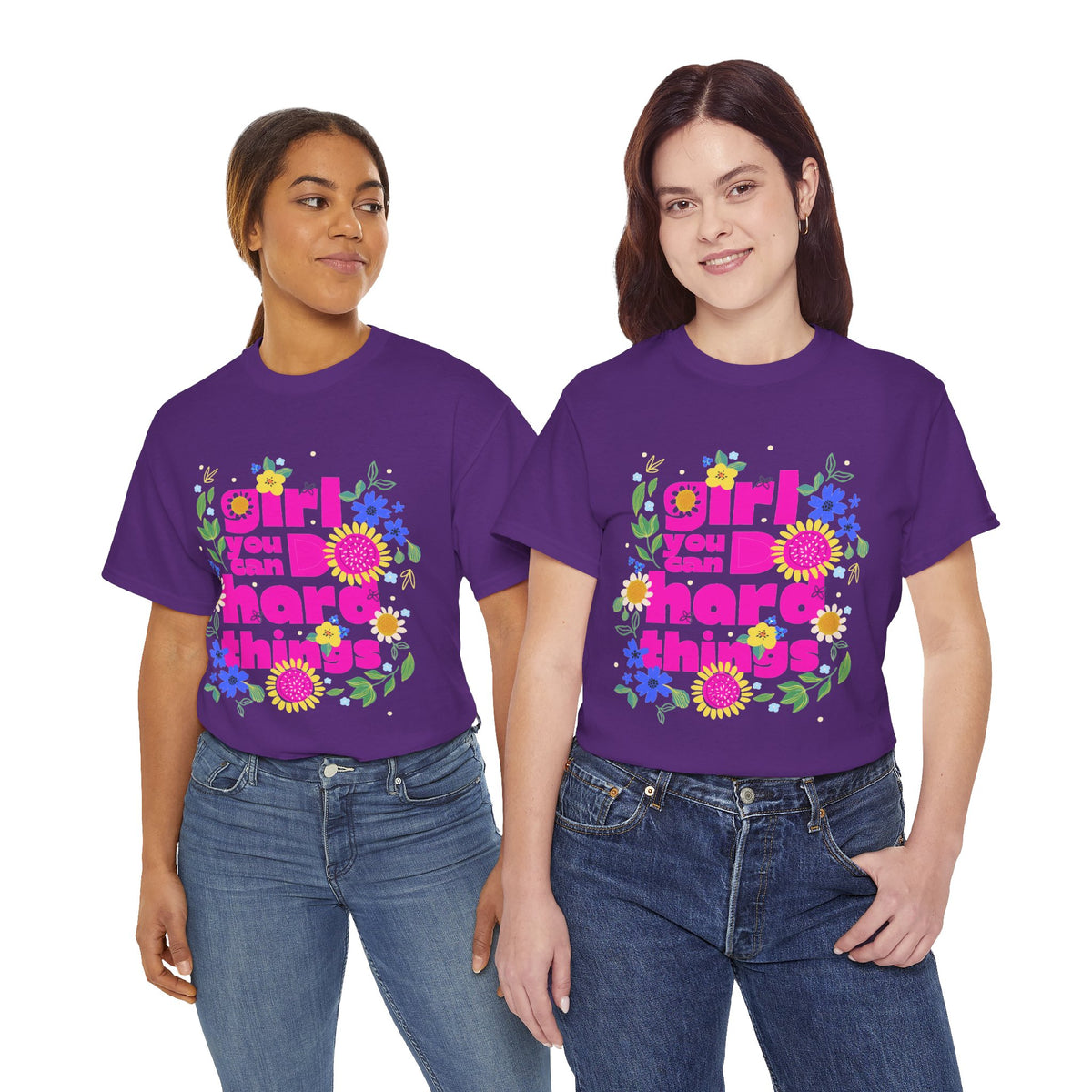 Girl You Can Do Hard Things Tee