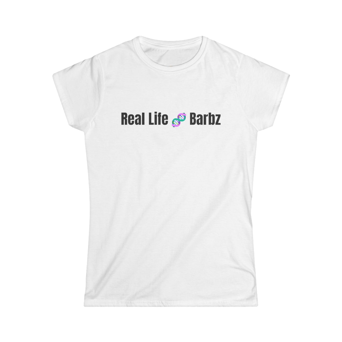 Women’s Trendy Graphic Tee, "Real Life Barbz" Shirt