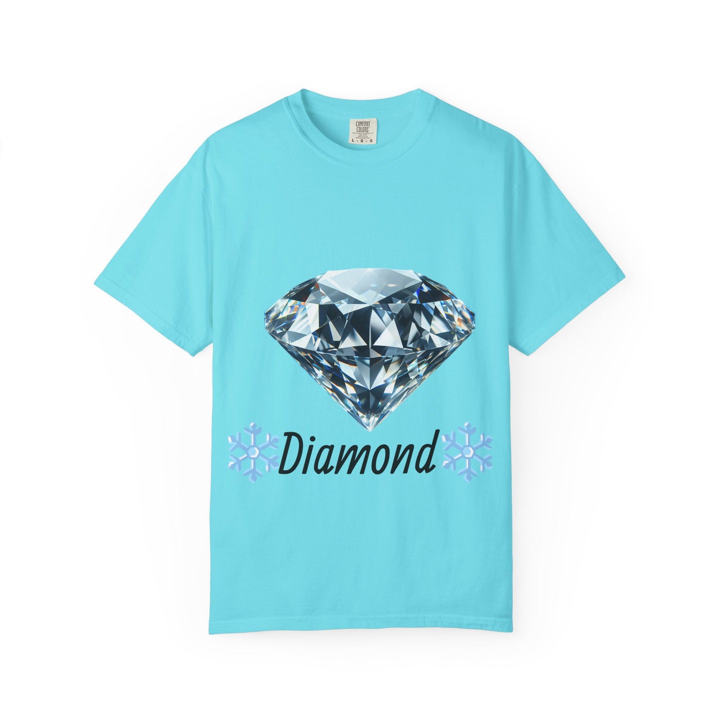 Sparkling Diamond Unisex T-Shirt, Trendy Graphic Tee for Casual Wear, Gift for Birthdays, Parties, Holidays, Fashionable Everyday Style