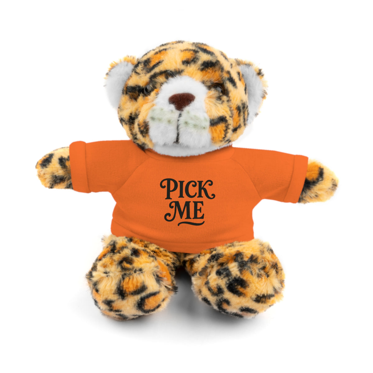 Pick Me Plush Bear with Tee — Cute Stuffed Animal Gift