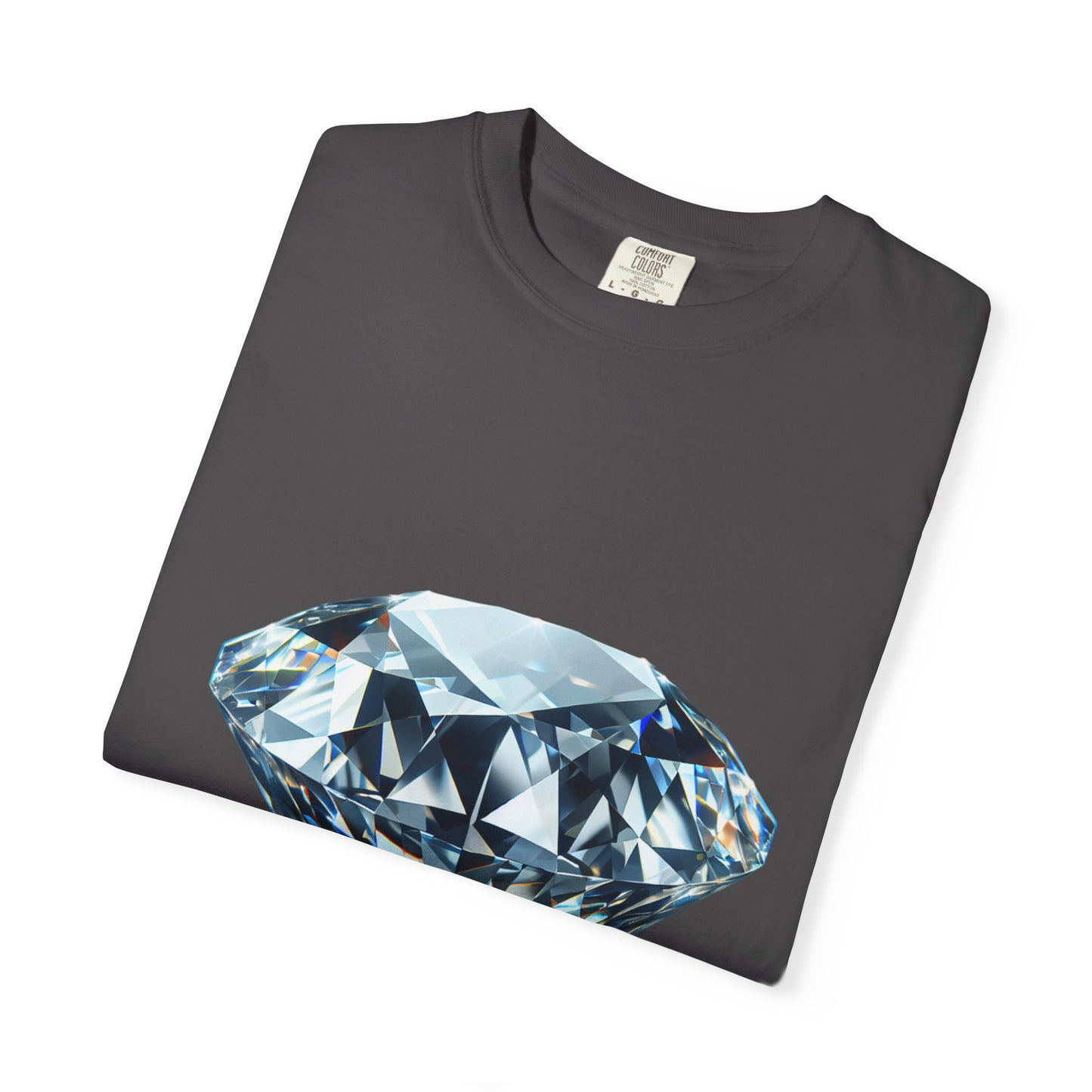 Sparkling Diamond Unisex T-Shirt, Trendy Graphic Tee for Casual Wear, Gift for Birthdays, Parties, Holidays, Fashionable Everyday Style