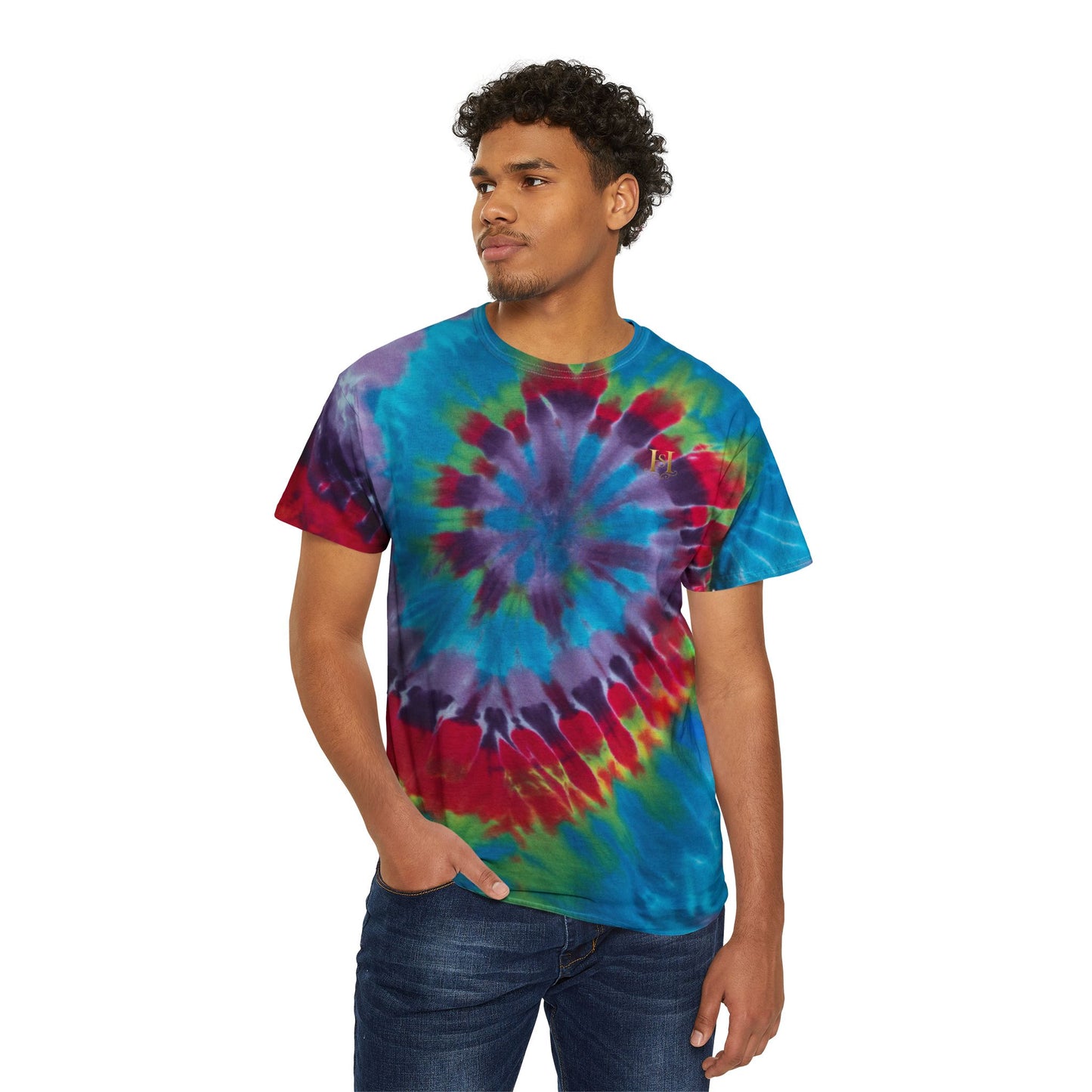 Spiral Tie-Dye Tee, Boho Style Shirt, Pastel Tie-Dye Tee, Summer Vibes Tee, Festival Outfit, Eco-Friendly Fashion, Gift for Her