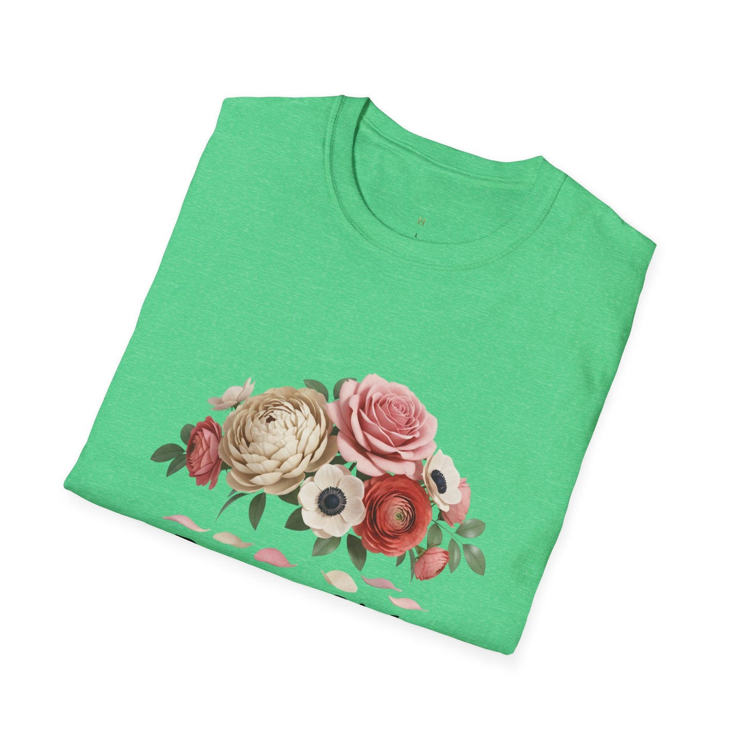 Floral "Pretty Girl" T-Shirt — Prettier with Flowers Casual Tee