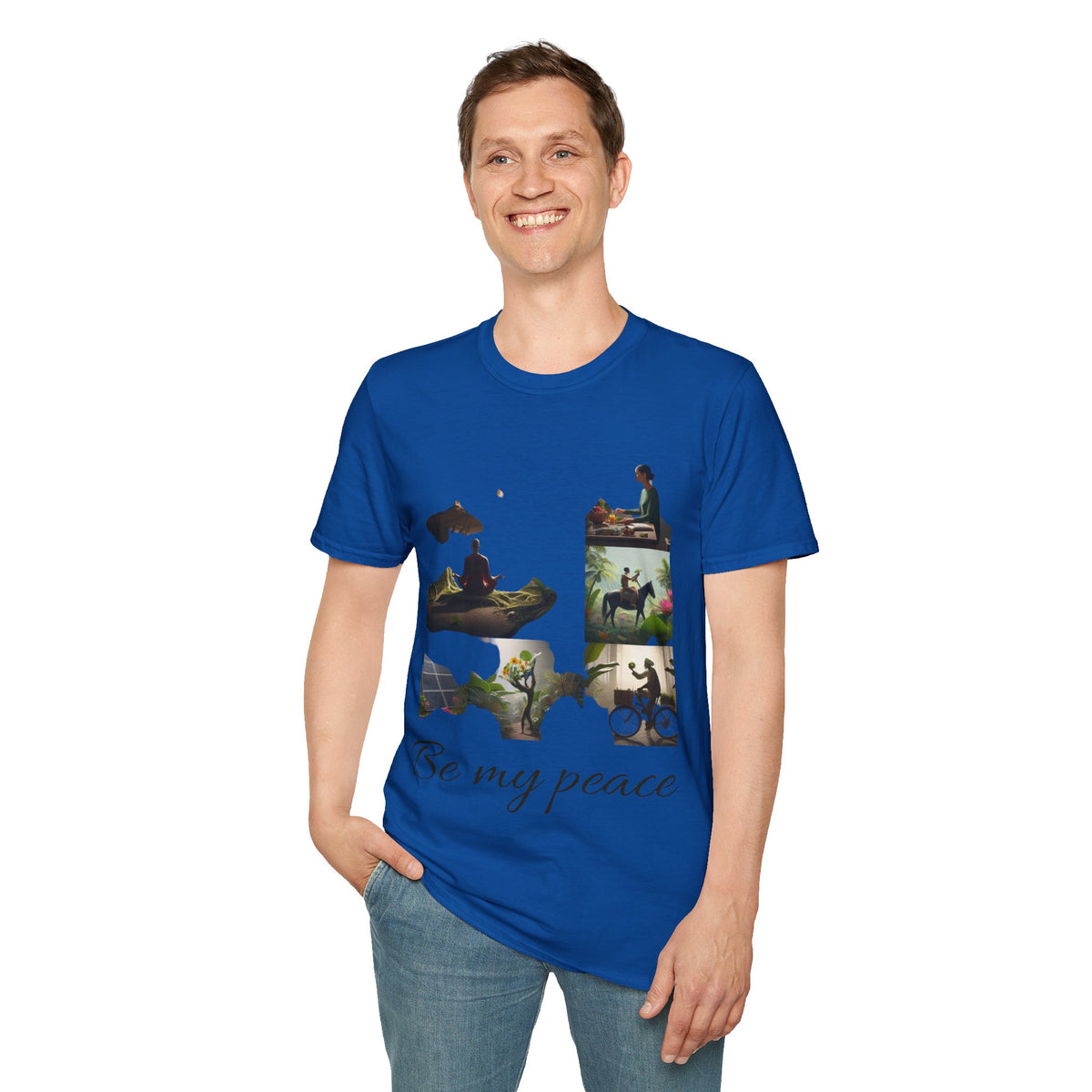 Be My Peace T-Shirt — Calming Nature & Mindfulness Graphic Tee