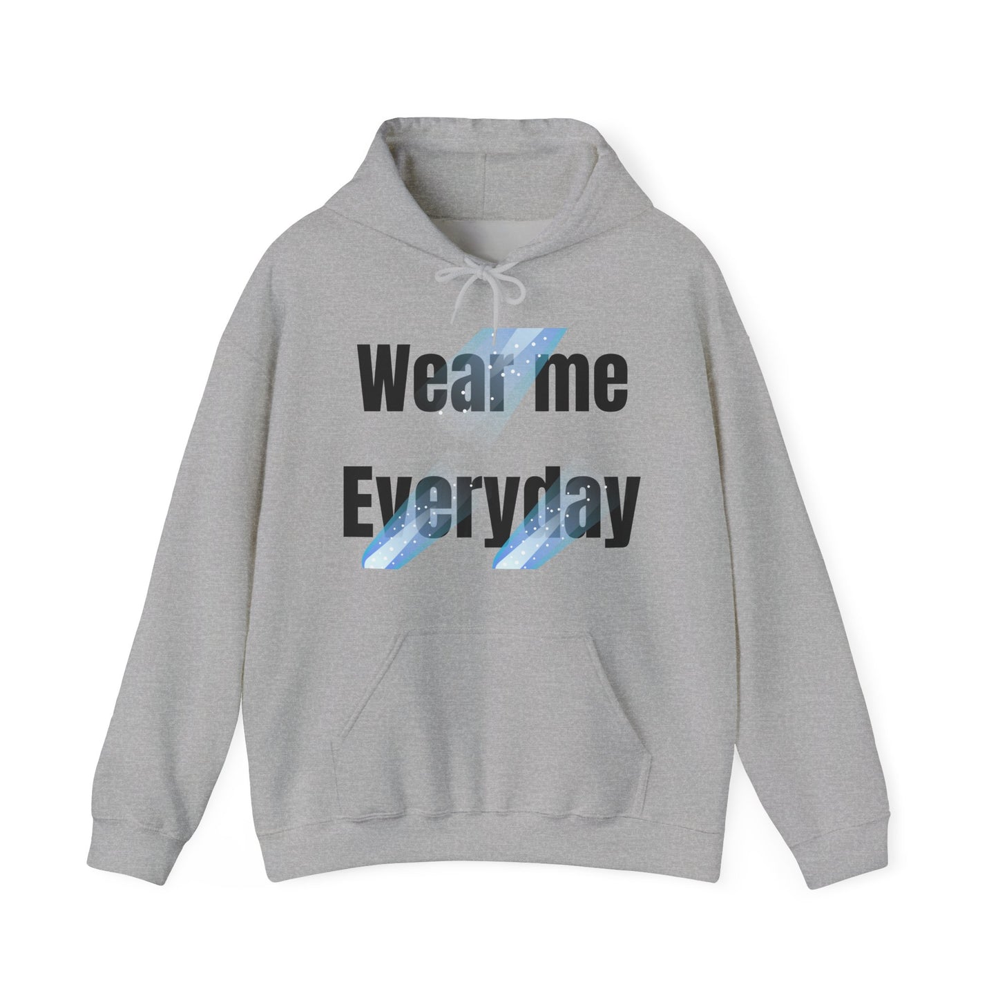 Everyday Wear Unisex Hooded Sweatshirt, Cozy Pullover