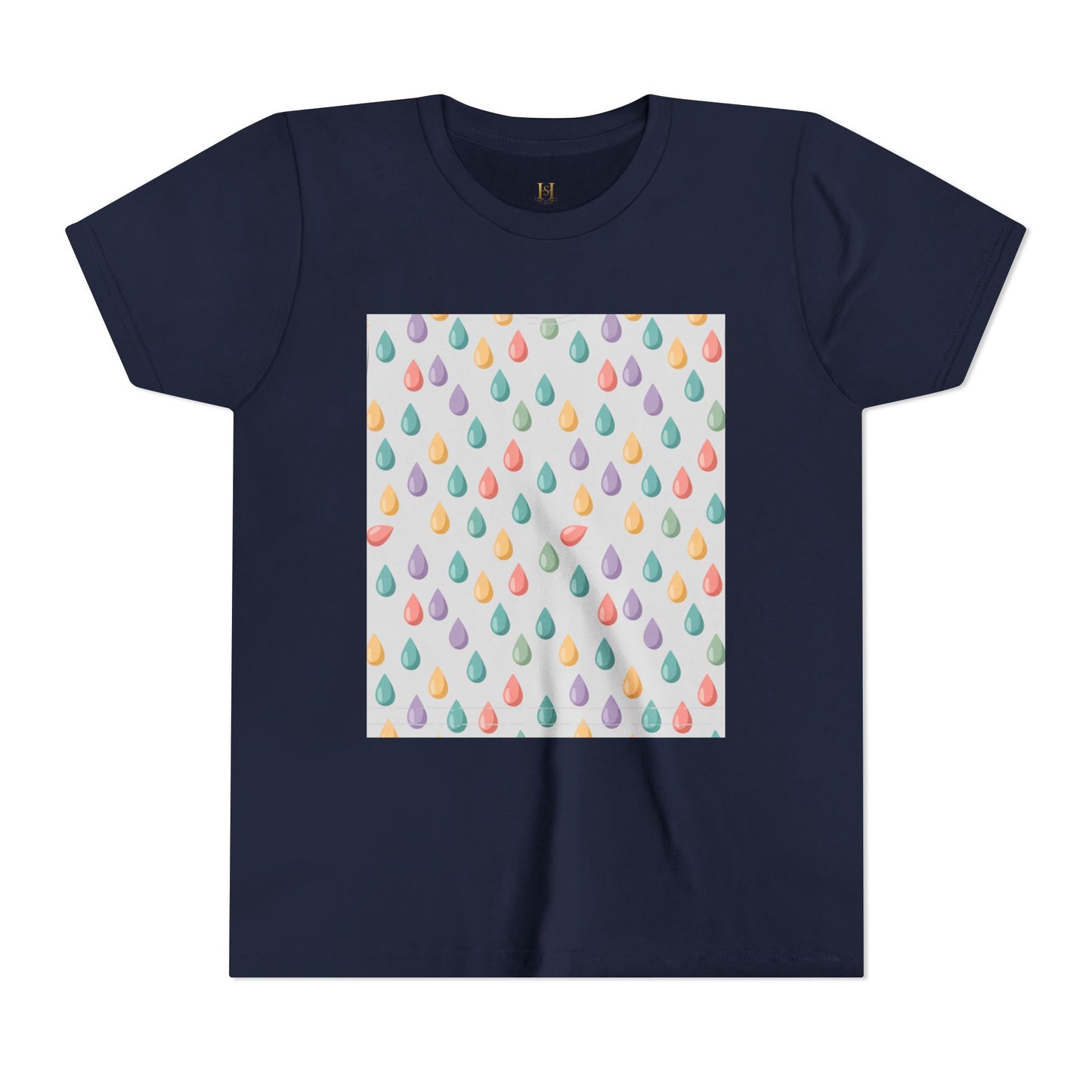 Colorful Water Droplet Youth Tee