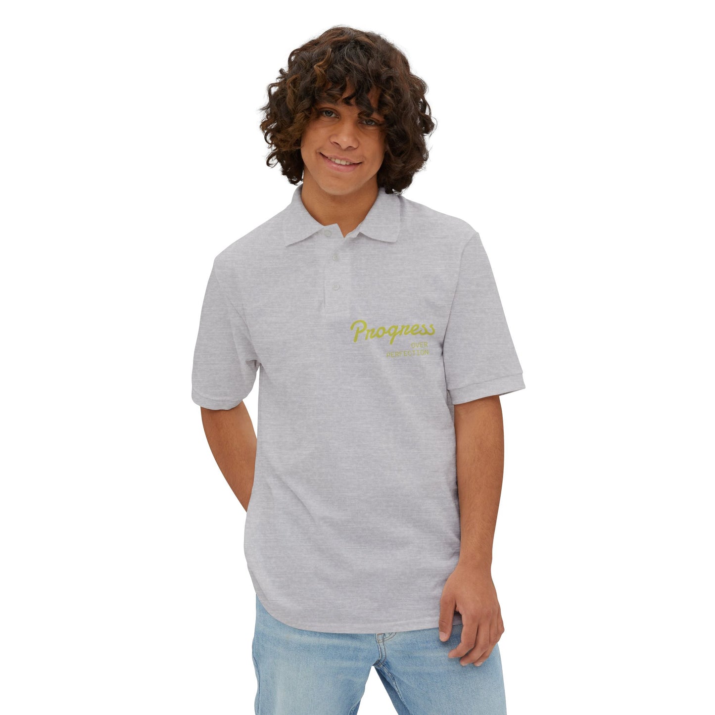 Men's Piqué Polo Shirt - Progress Theme Casual Wear