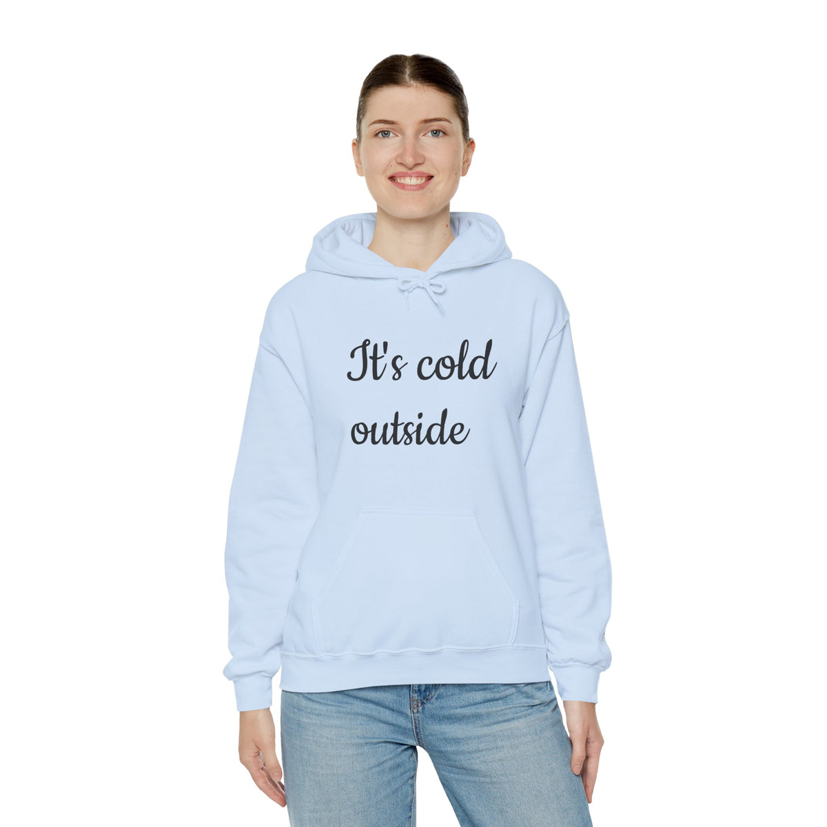 Cozy Unisex Hooded Sweatshirt with Fun Quotes