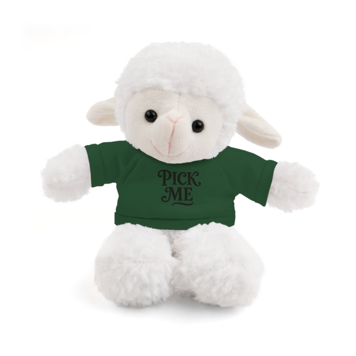 Pick Me Plush Bear with Tee — Cute Stuffed Animal Gift