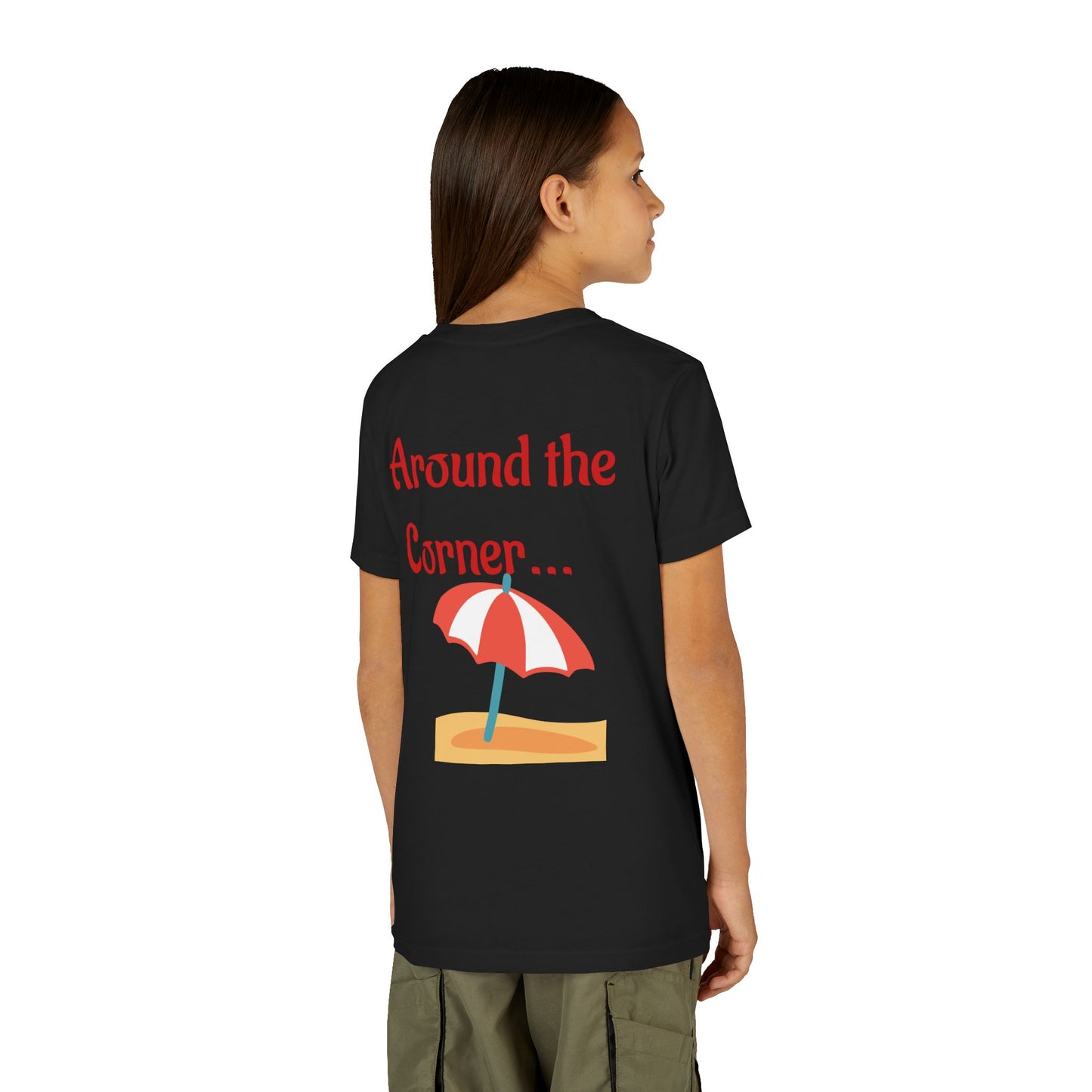 Youth Summer Vibe Tee, Kids Beach Tee