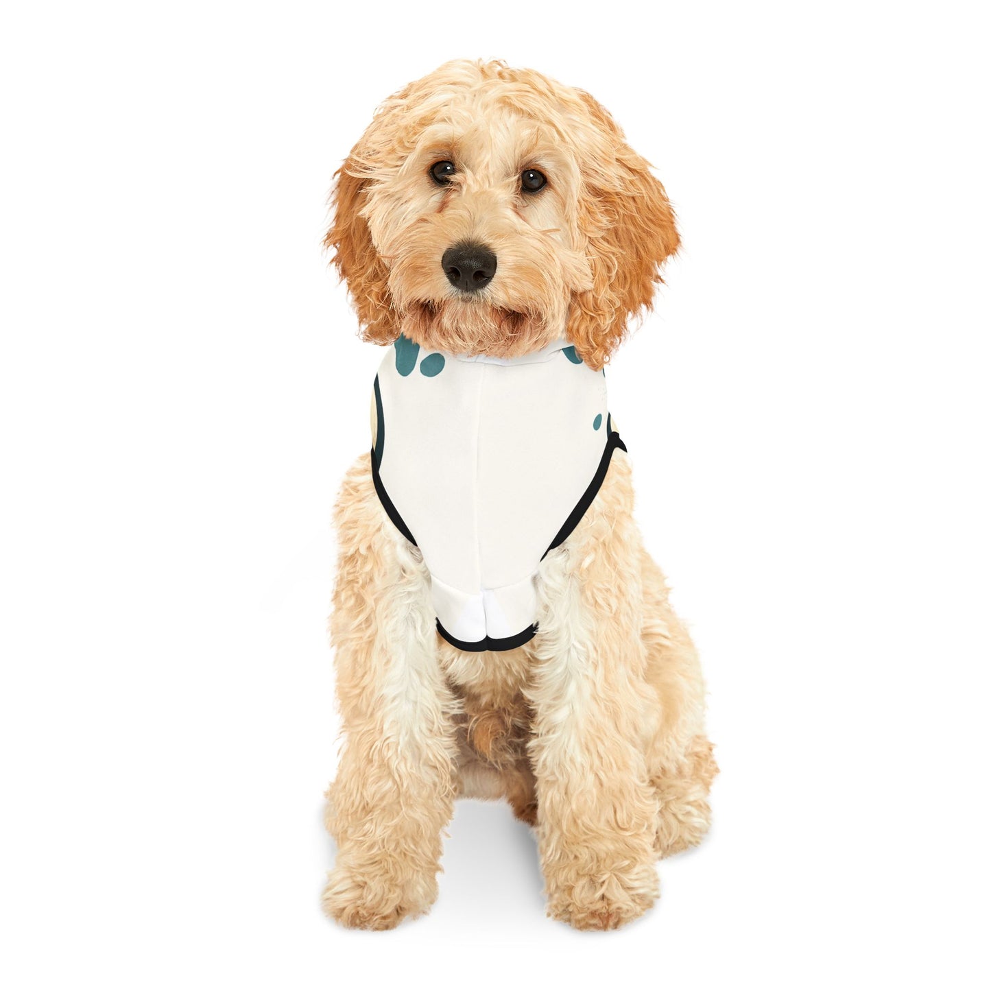 Dog Hoodie — Playful Bones & Paw Print Pet Hoodie