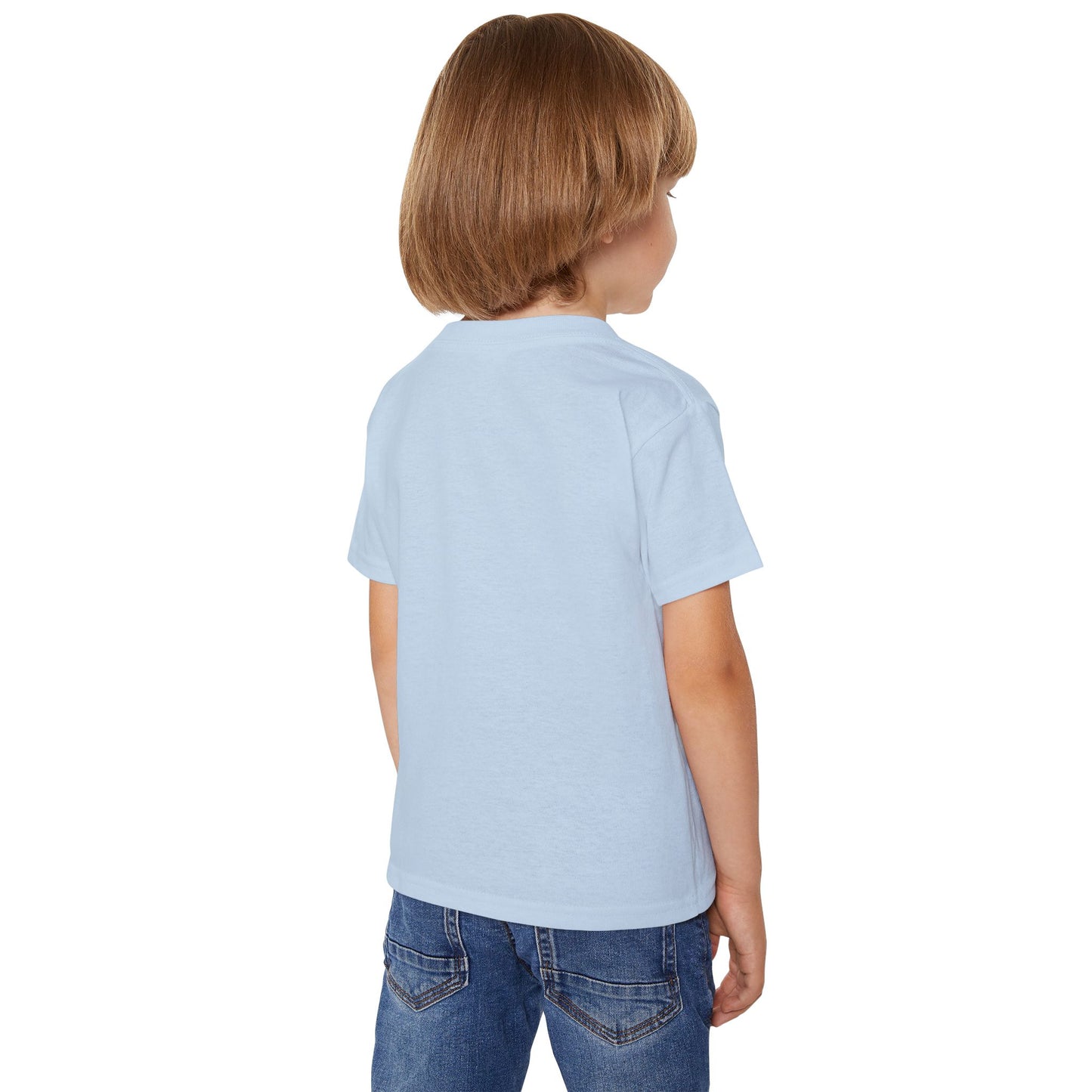 Cute Dolphin Toddler T-shirt, Eco-Friendly Kidswear
