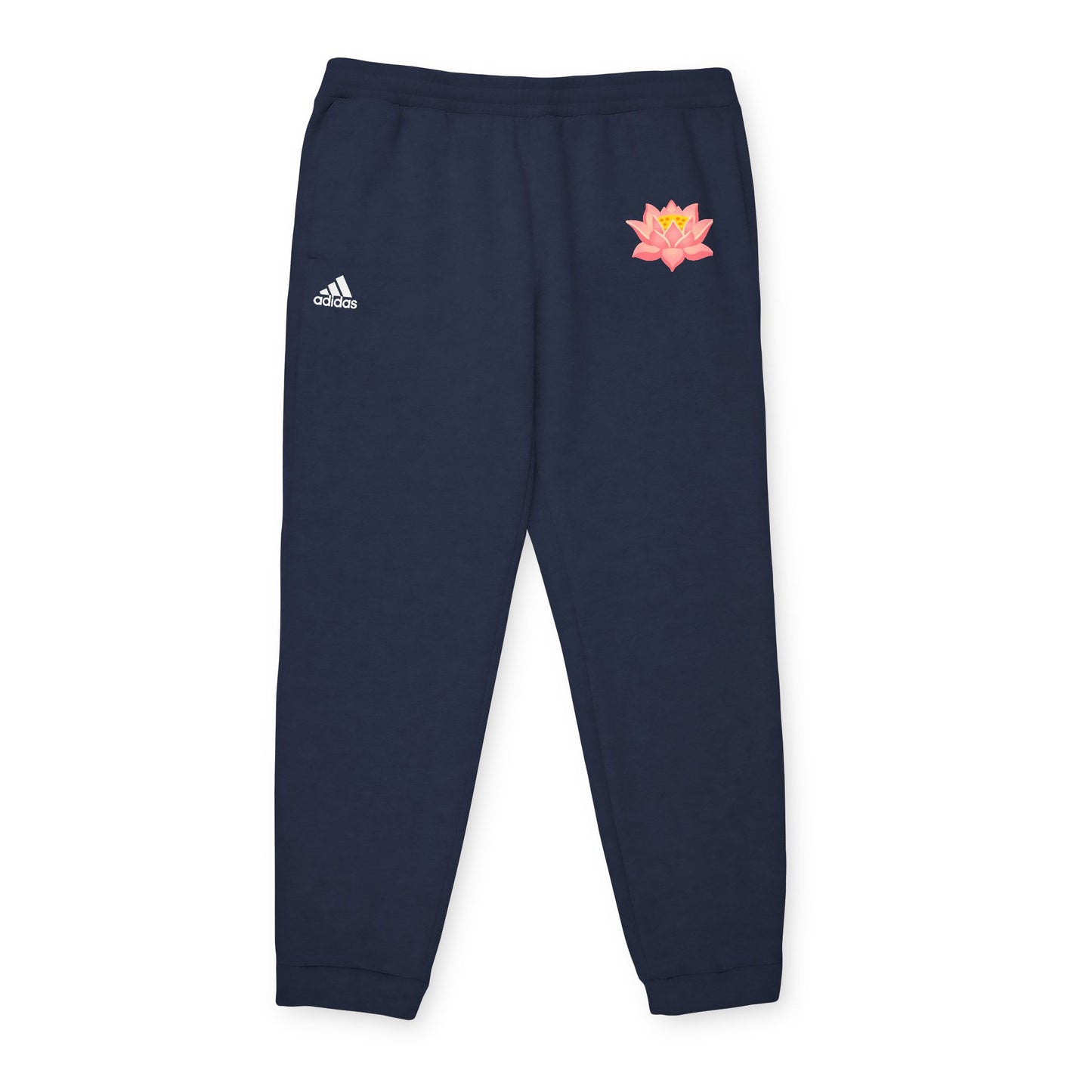 Cozy Unisex Fleece Joggers with Floral Design - Perfect for Relaxation, Sports, Gift, Everyday Wear, Yoga, Athleisure