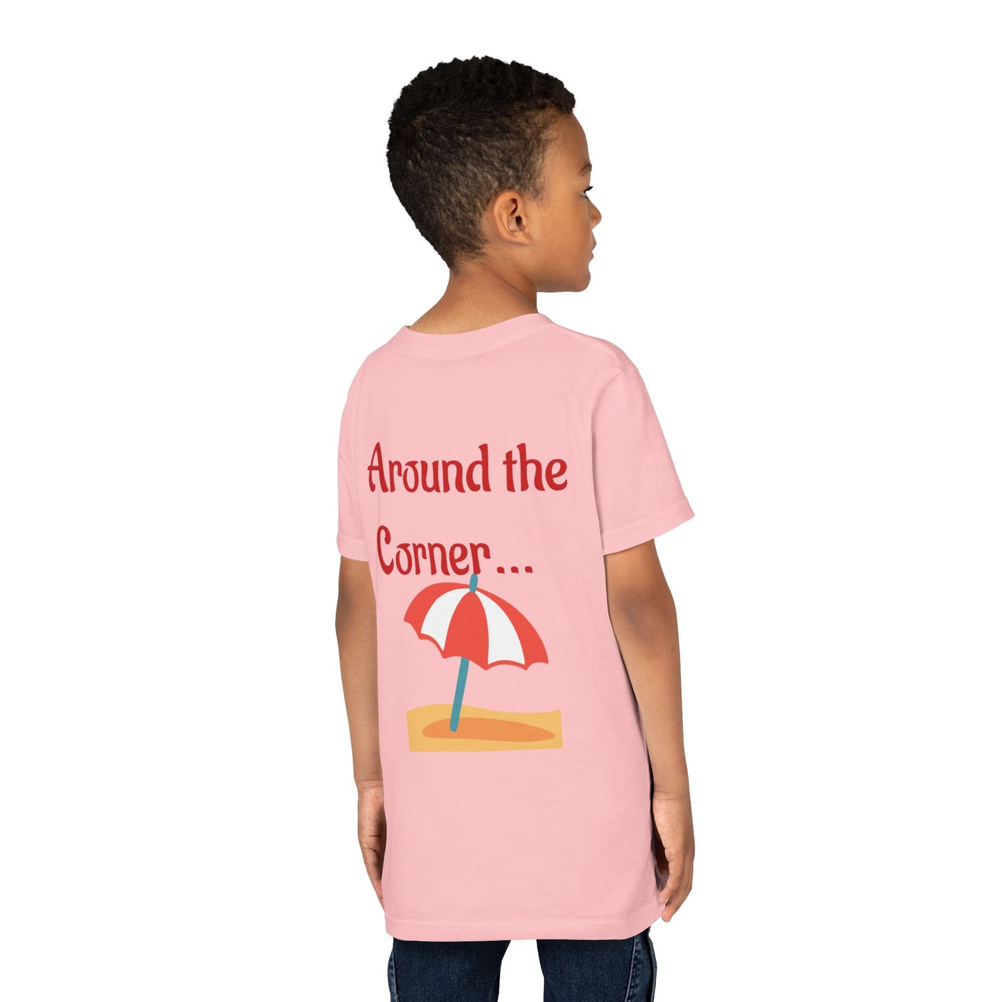 Youth Summer Vibe Tee, Kids Beach Tee