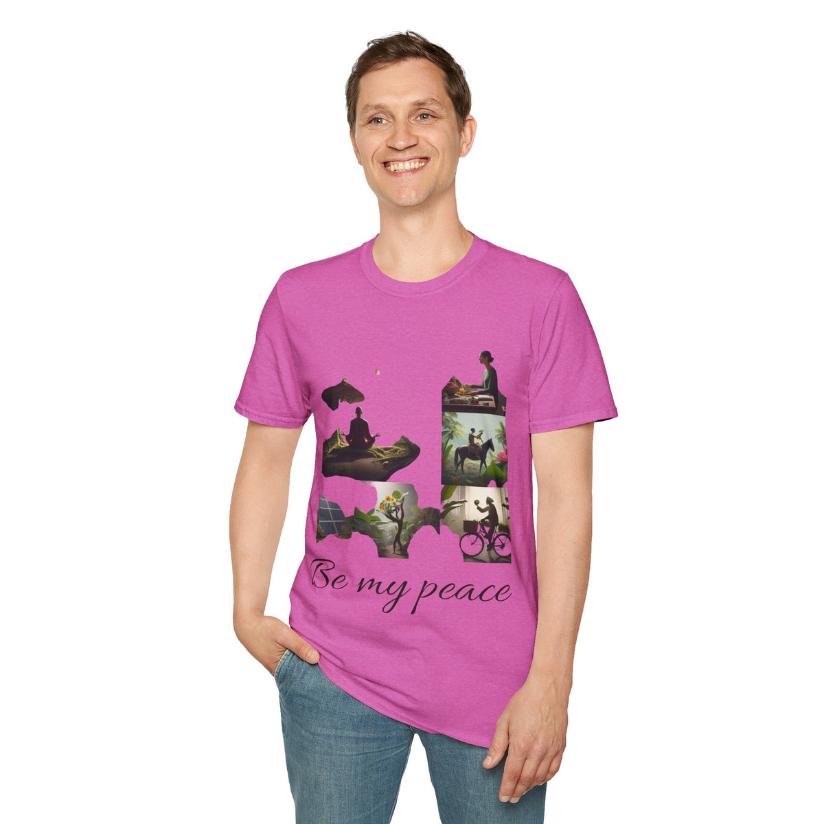 Be My Peace T-Shirt — Calming Nature & Mindfulness Graphic Tee