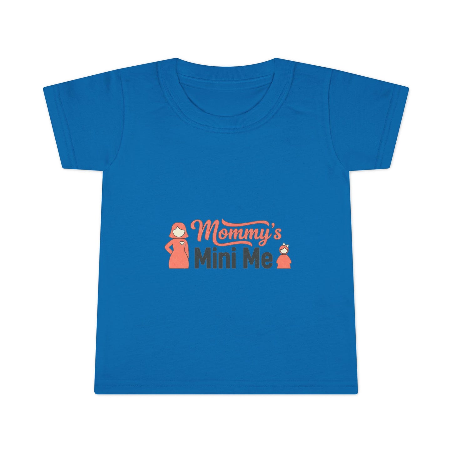 Toddler T-Shirt — "Mommy's Mini Me" Gray Kids Tee