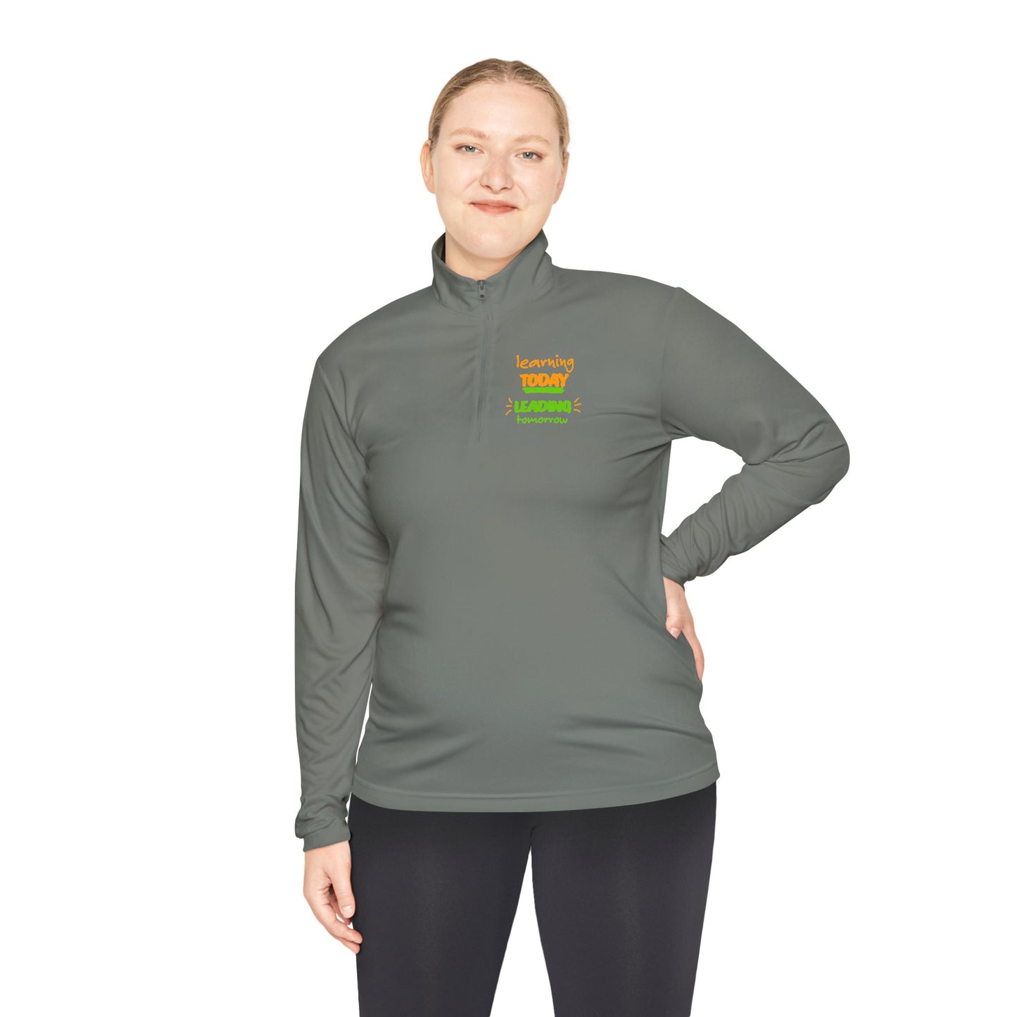 Learning Quarter-Zip Pullover for Growth, Cozy Layer for Teachers, Educational Gift, Study Apparel, Warmth for Classrooms, Perfect for [...]