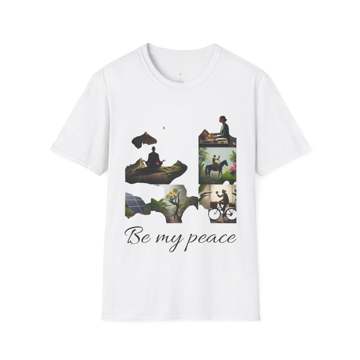 Be My Peace T-Shirt — Calming Nature & Mindfulness Graphic Tee