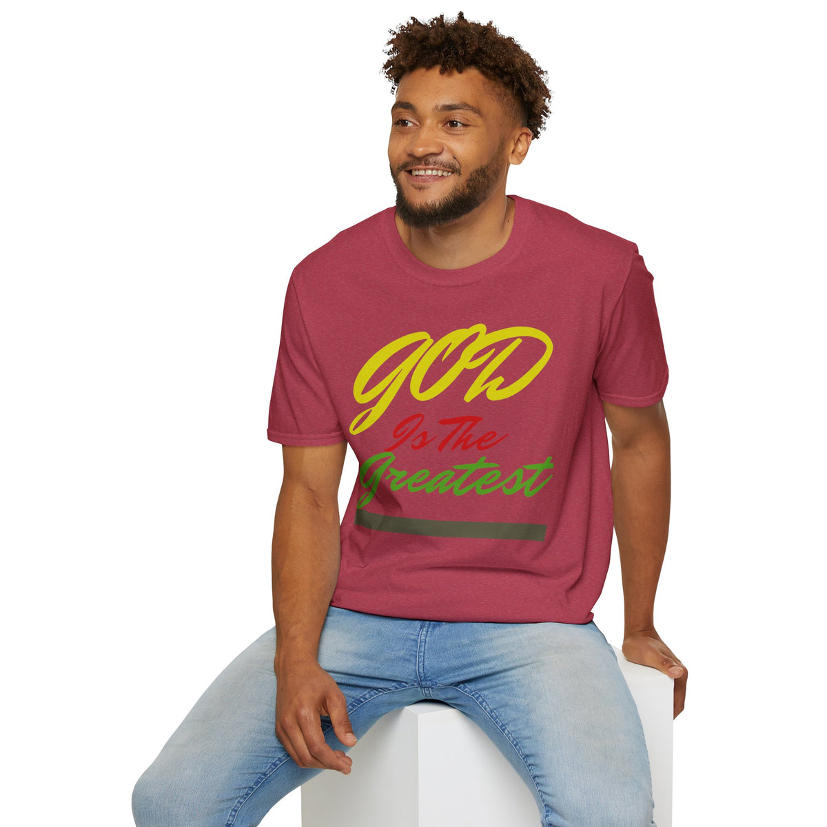 God Is The Greatest T-Shirt — Inspirational Christian Faith Tee