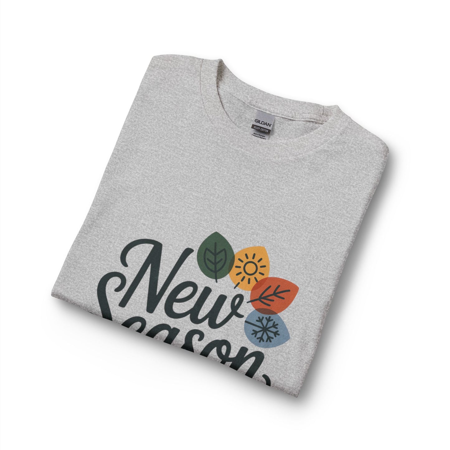 New Season Long Sleeve Tee — “A Season to Begin With” Floral Fall Shirt