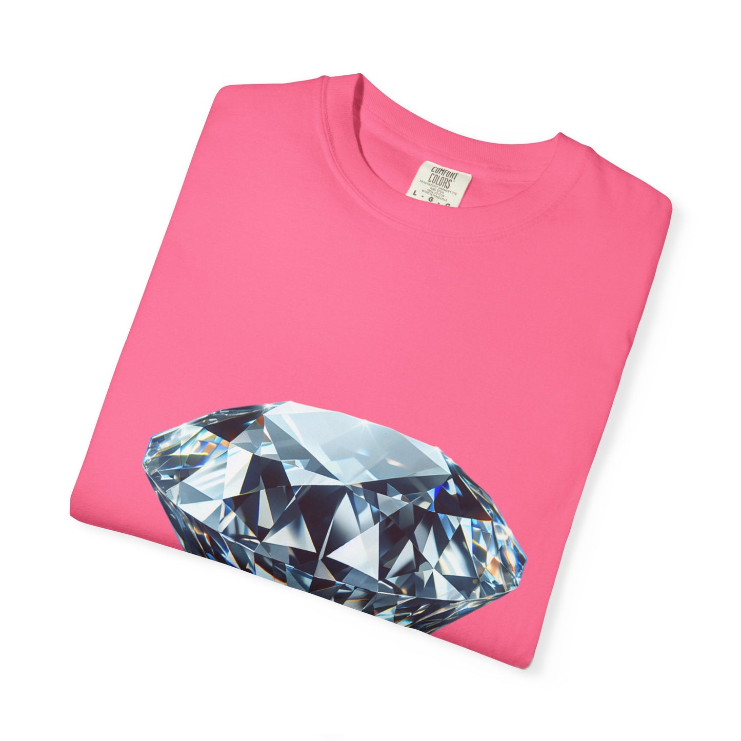 Sparkling Diamond Unisex T-Shirt, Trendy Graphic Tee for Casual Wear, Gift for Birthdays, Parties, Holidays, Fashionable Everyday Style