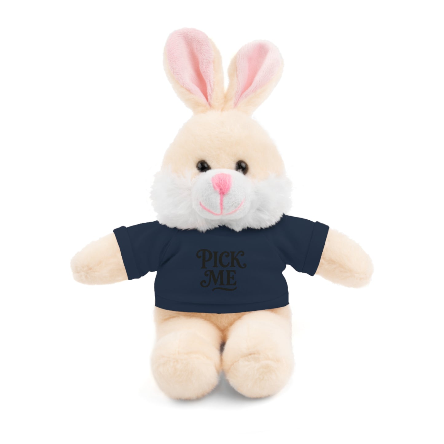 Pick Me Plush Bear with Tee — Cute Stuffed Animal Gift