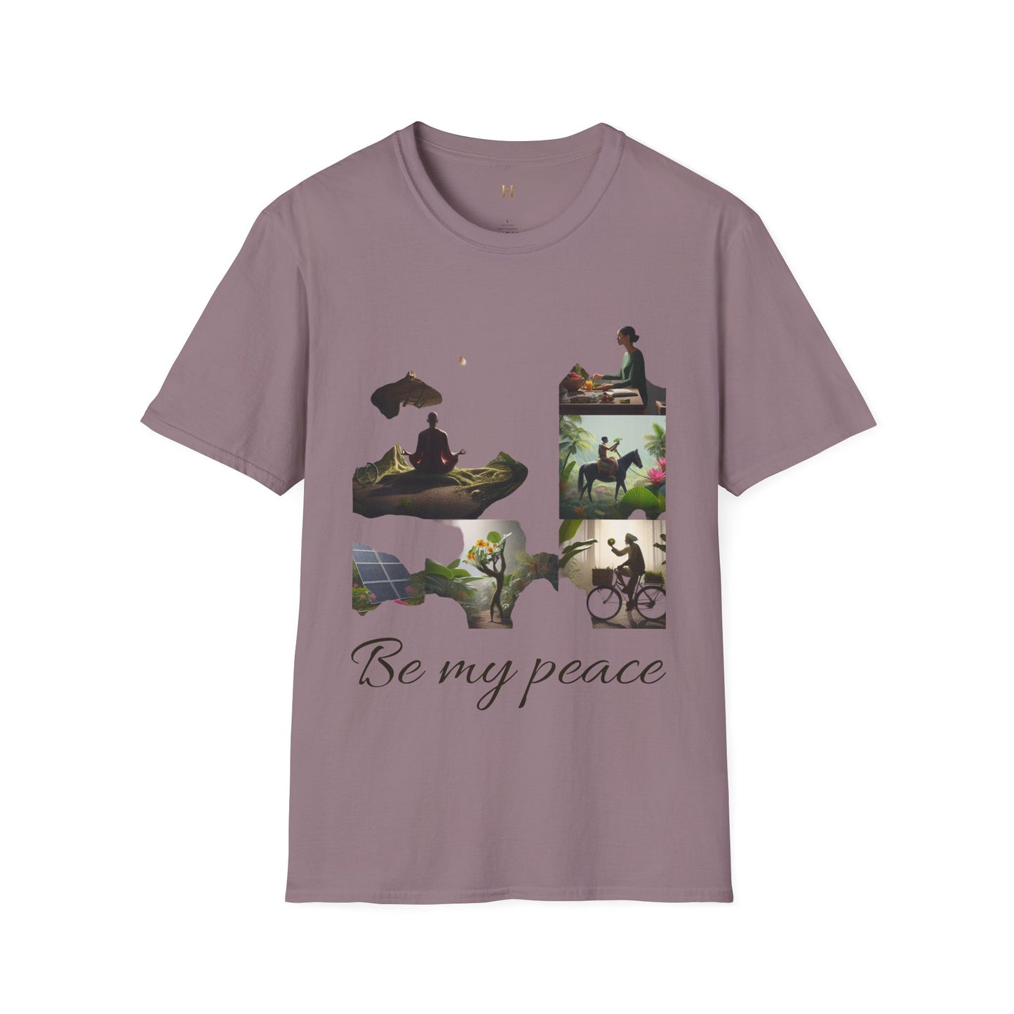 Peaceful Vibes Unisex T-Shirt - Relaxing Wear for Mindfulness
