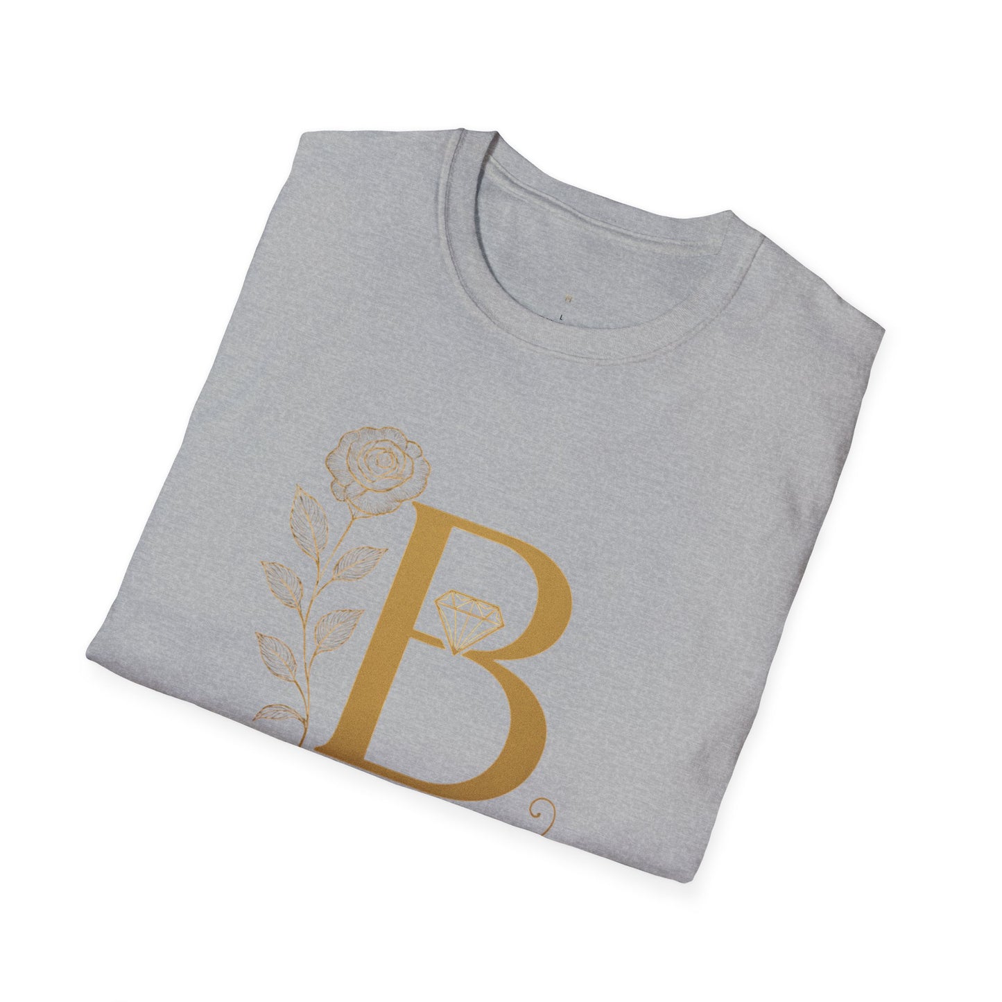 Personalized Floral Monogram T-Shirt, Forever Be Mine Shirt