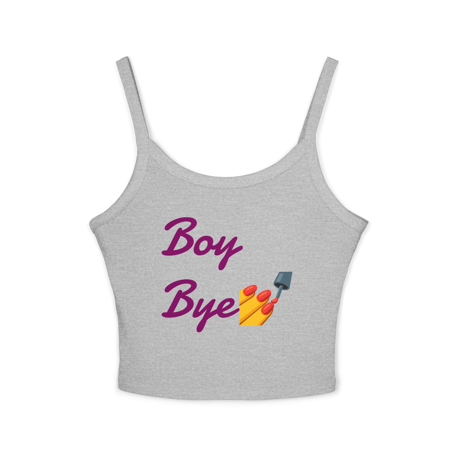 Chic Women's Tank Top with "boy bye"