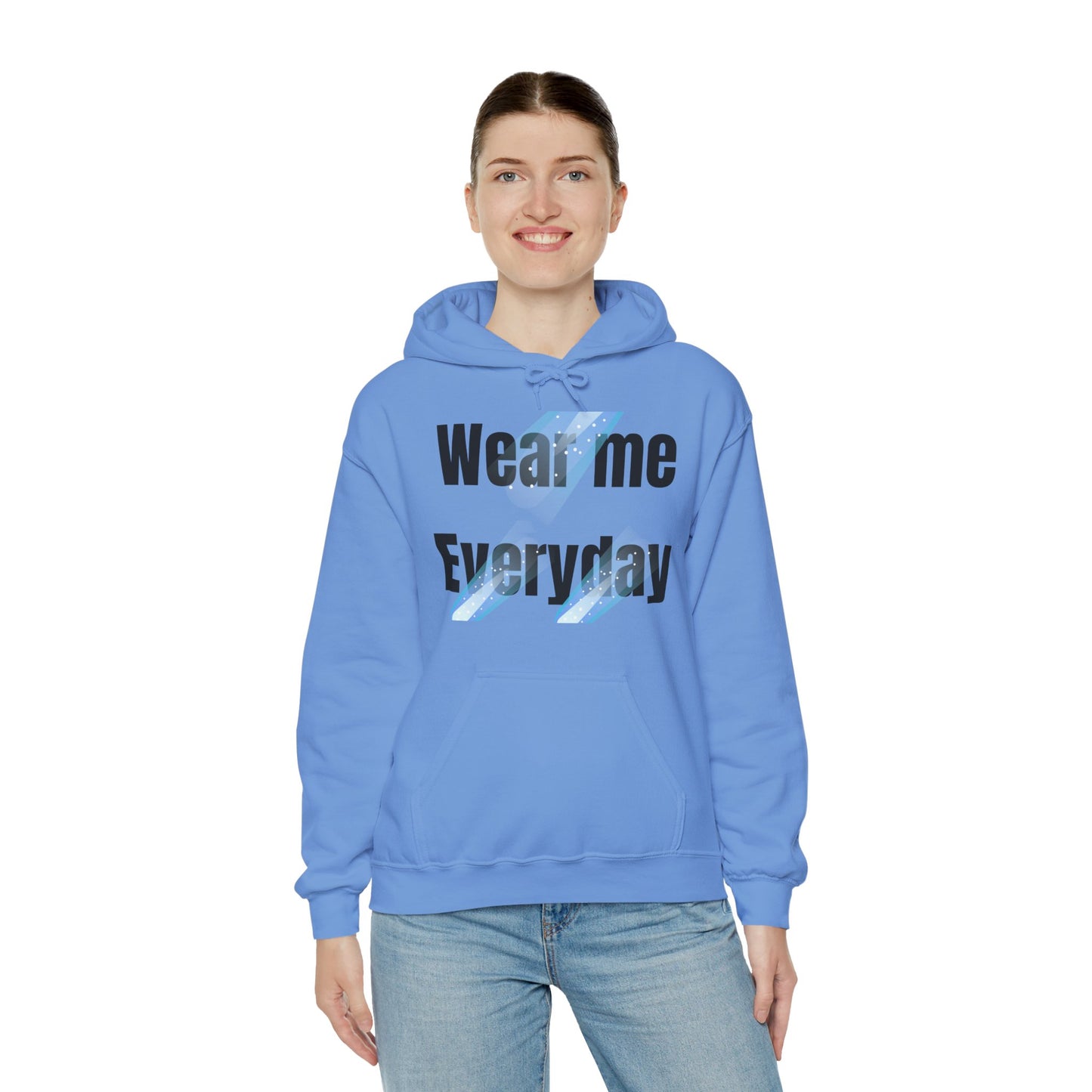 Everyday Wear Unisex Hooded Sweatshirt, Cozy Pullover