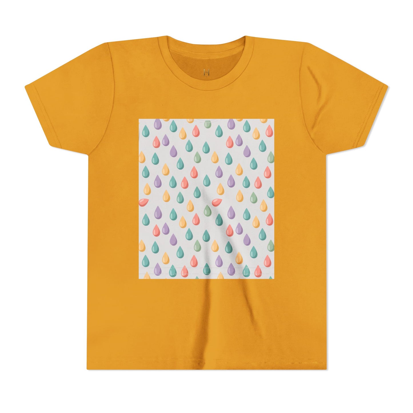 Colorful Water Droplet Youth Tee