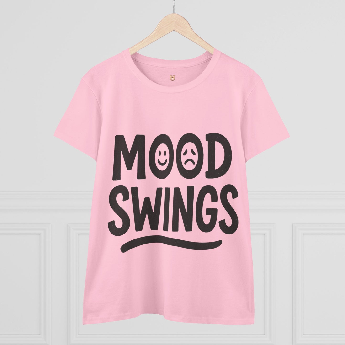 Mood Swings / Emotional Roller Coaster Women's Tee — Funny Mental Health Graphic T-Shirt