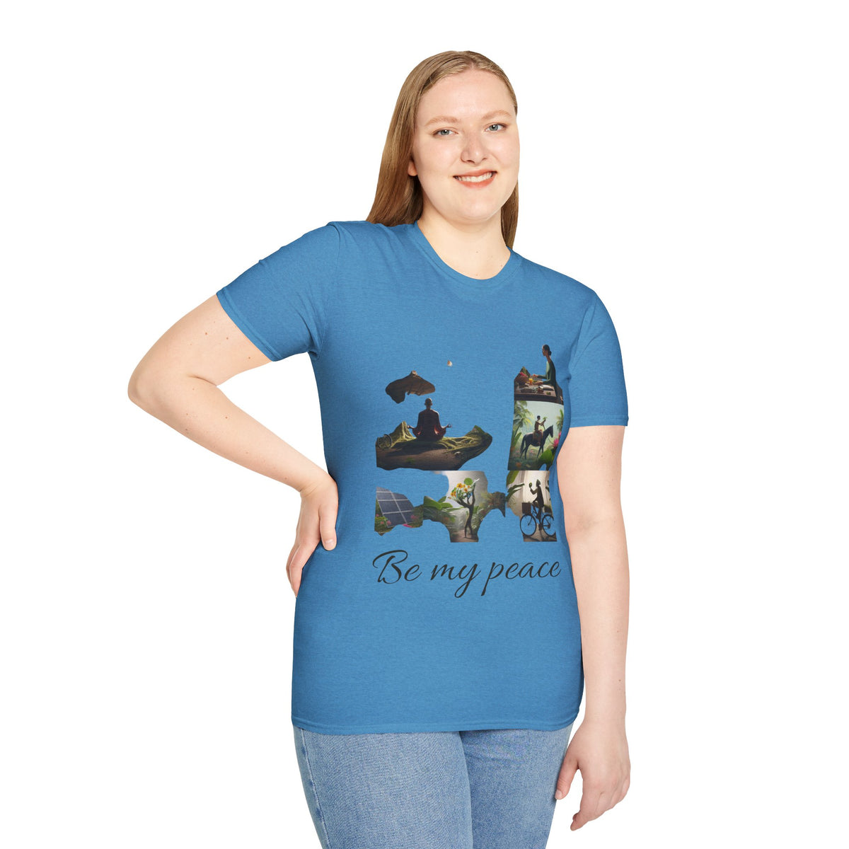 Be My Peace T-Shirt — Calming Nature & Mindfulness Graphic Tee
