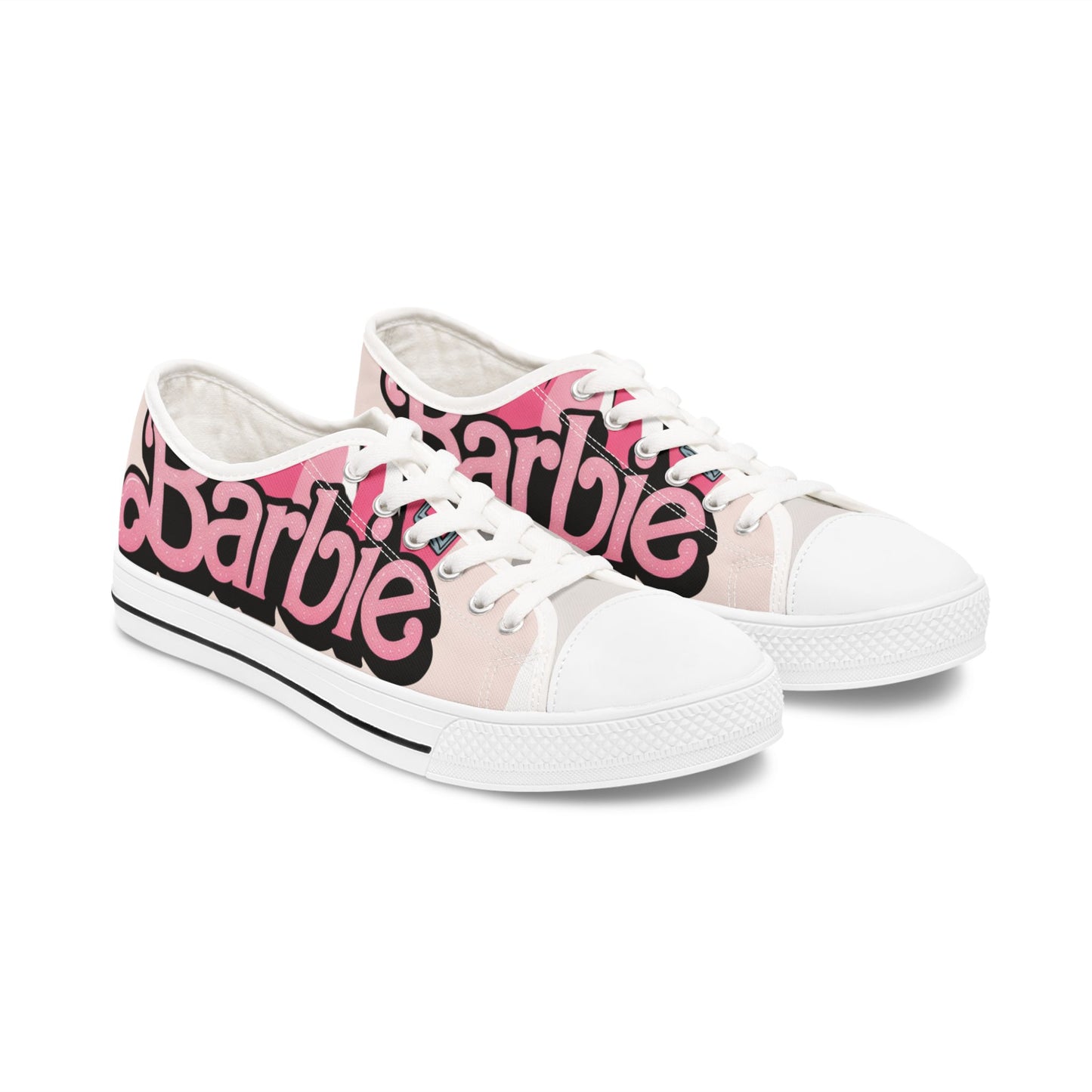 Barbie-Inspired Low Top Sneakers for Women