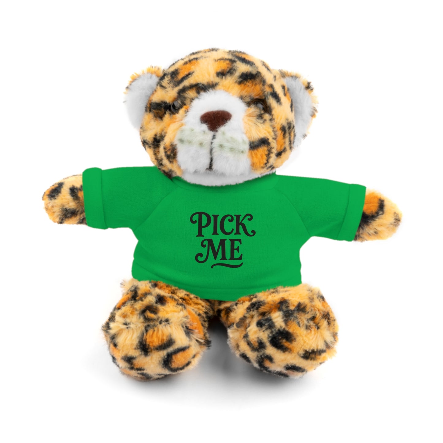 Pick Me Plush Bear with Tee — Cute Stuffed Animal Gift
