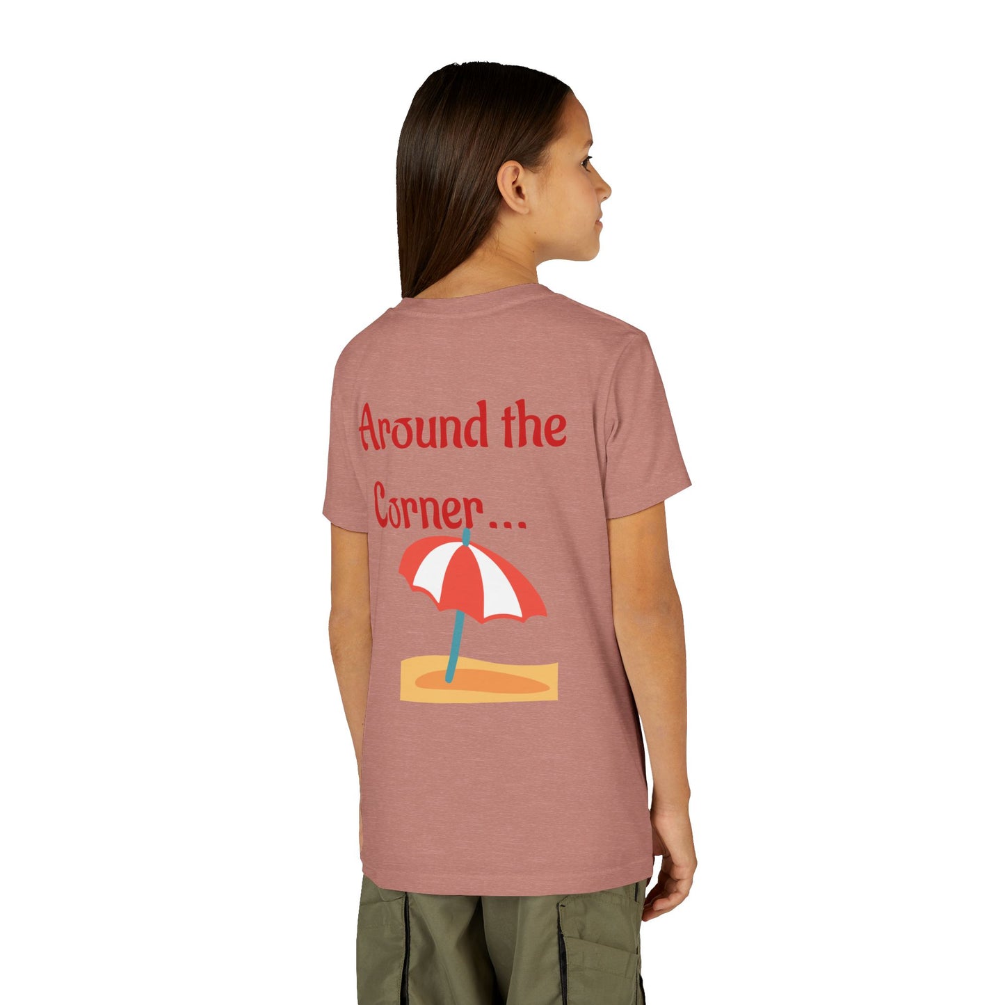 Youth Summer Vibe Tee, Kids Beach Tee