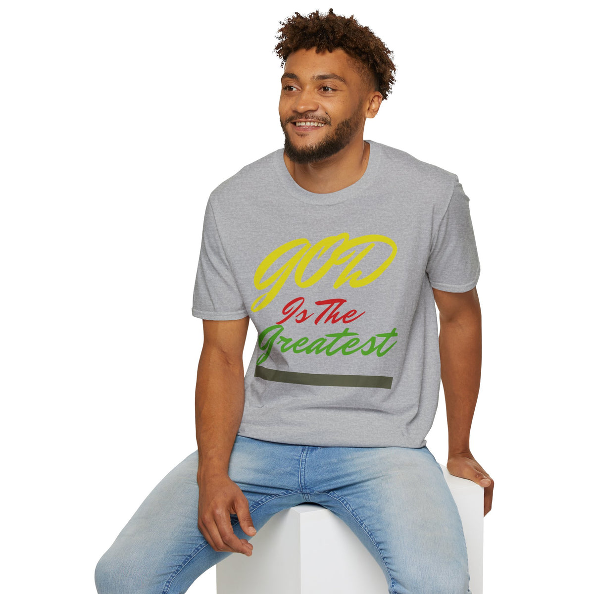 God Is The Greatest T-Shirt — Inspirational Christian Faith Tee