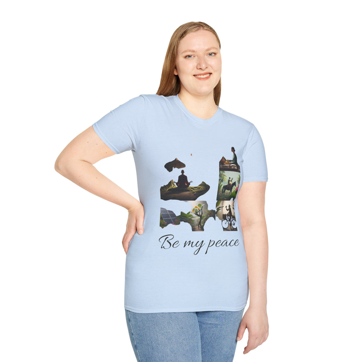 Be My Peace T-Shirt — Calming Nature & Mindfulness Graphic Tee