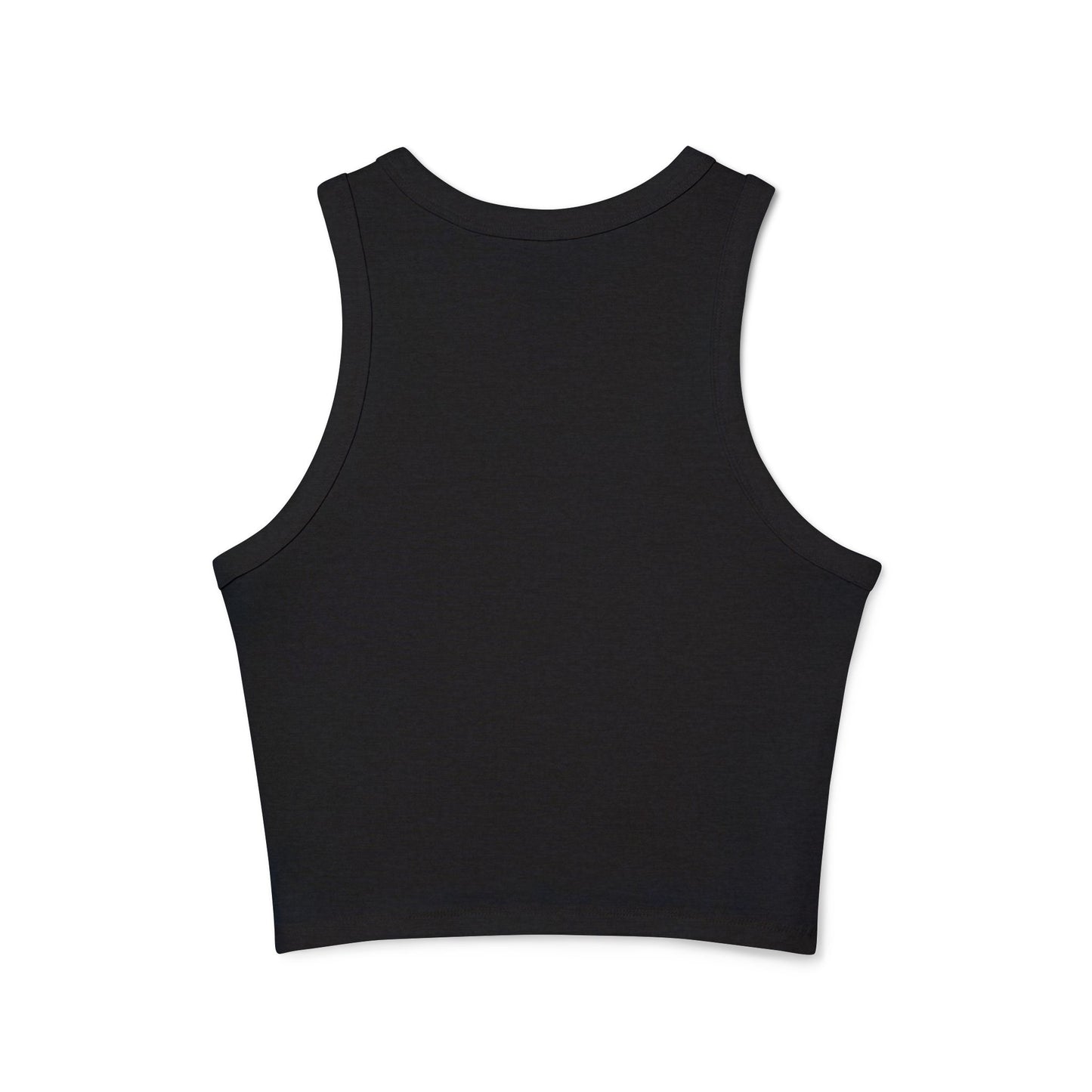Chic Racer Tank Top with Fun Lip Design