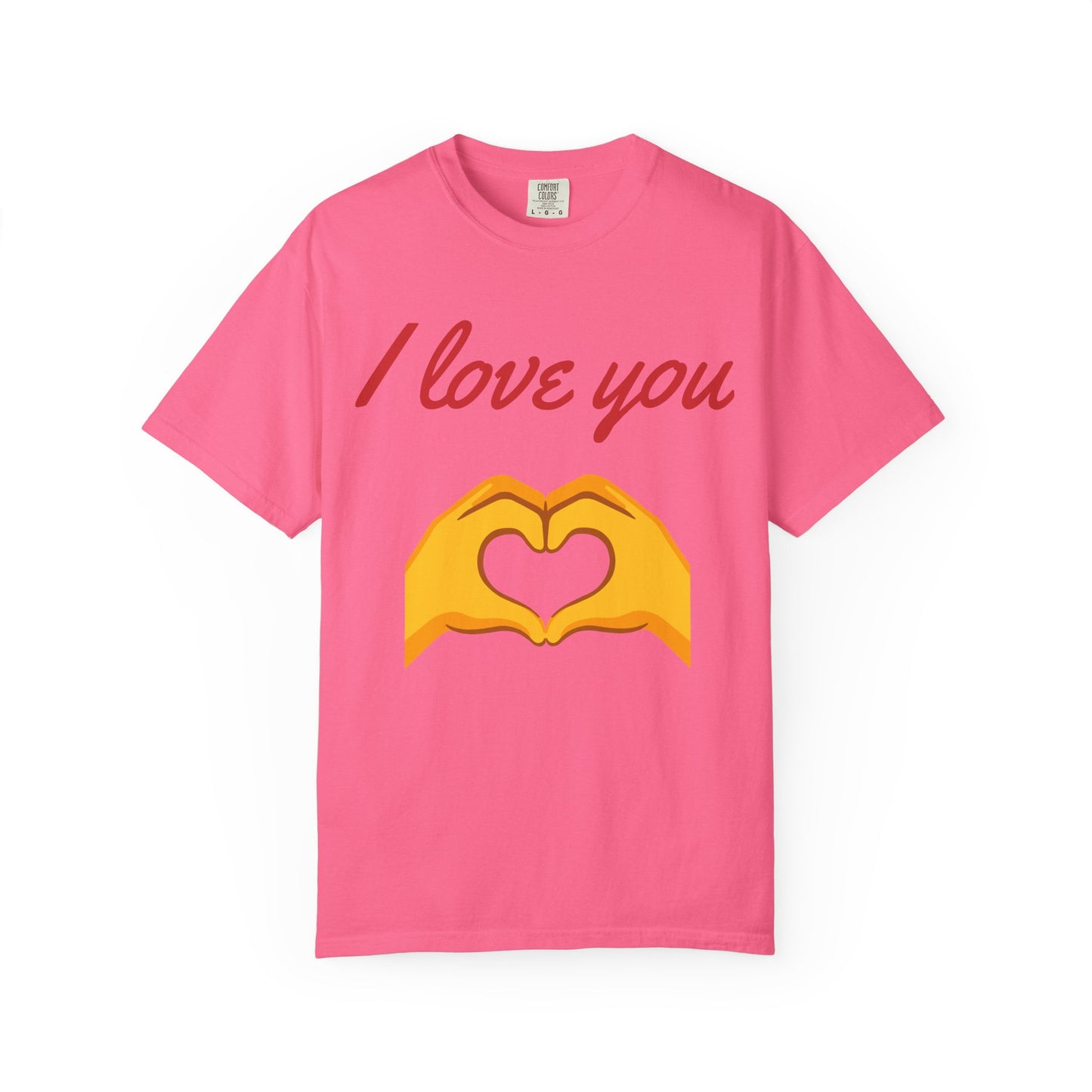 I Love You Hand Heart Unisex T-Shirt, Casual Love Tee, Gift for Him or Her, Anniversary or Valentine's Day Outfit, Cute Couples Shirt, [...]